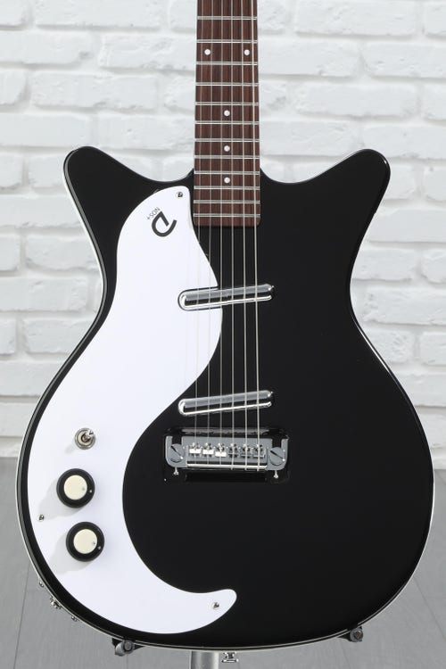 Danelectro '59M NOS+ Left-Handed Electric Guitar - Black