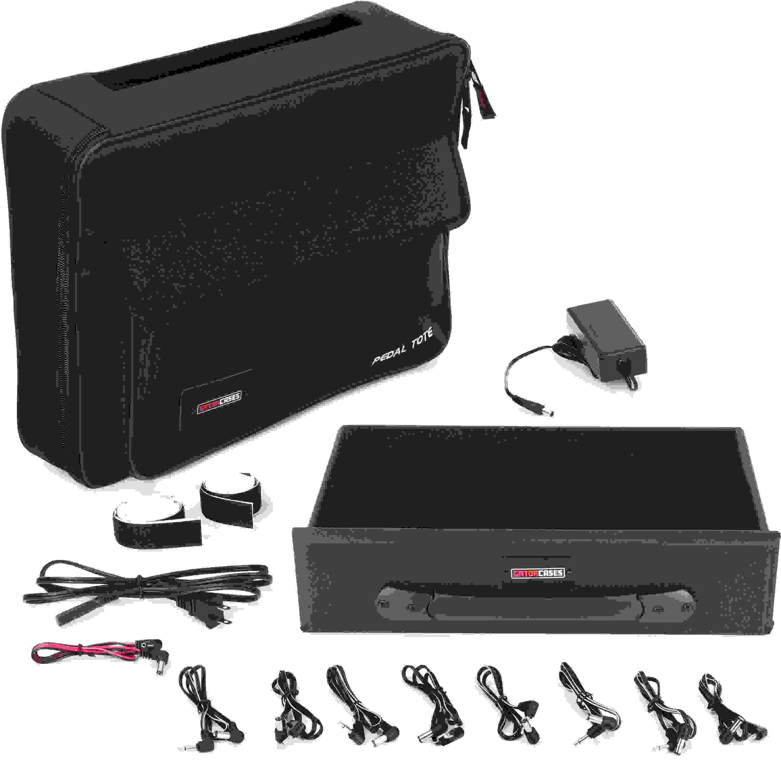 Gator GPT-BL-PWR - Pedal Board with Carry Bag & Power Supply | Sweetwater