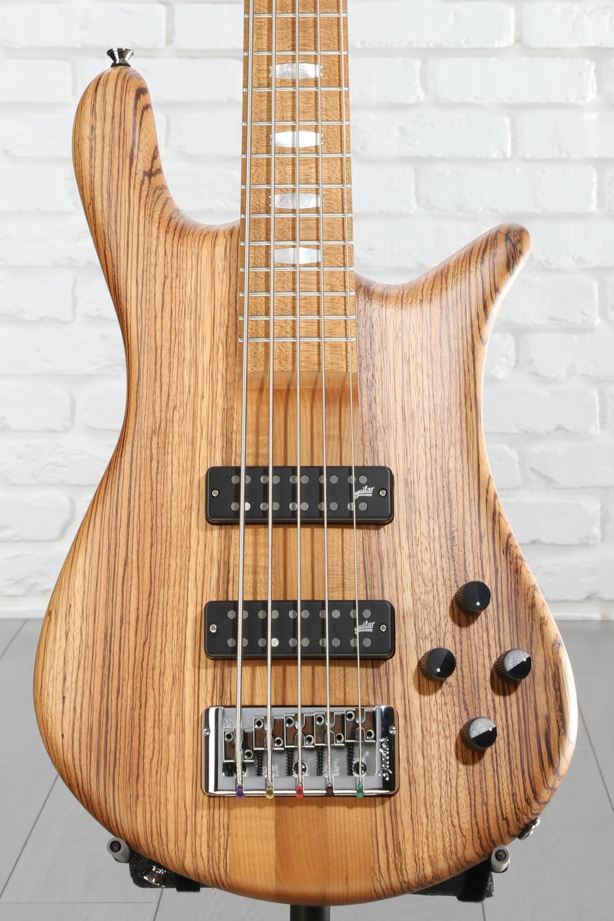 Spector Euro 5 RST 5-string Bass Guitar - Zebrawood Natural Matte