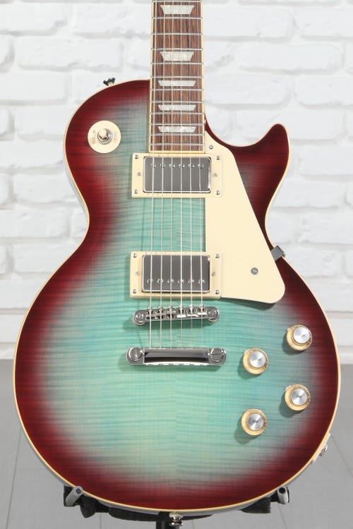 Epiphone Les Paul Standard '60s Figured Top Electric Guitar - Blueberry Burst