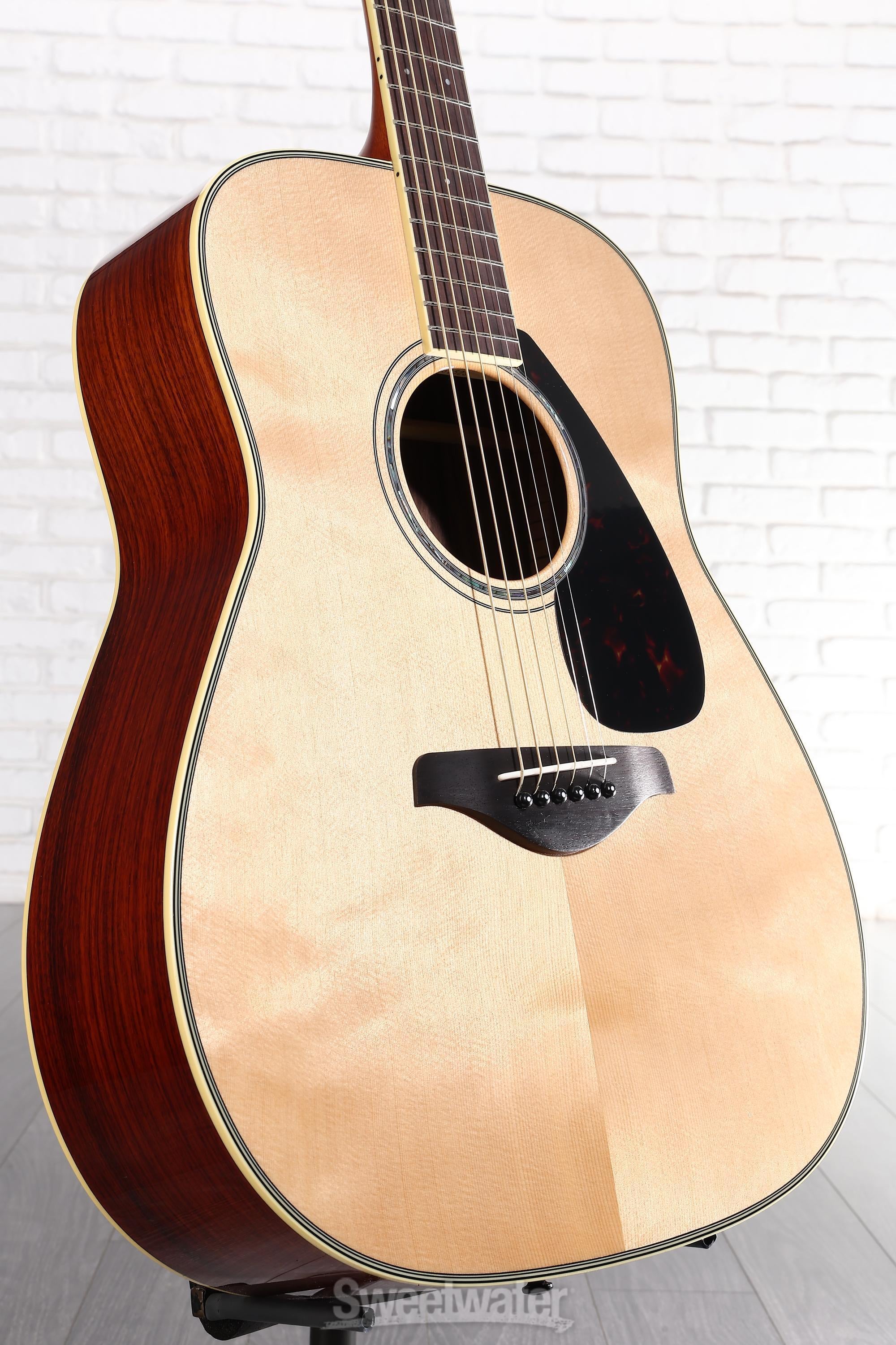 Photo of Yamaha FG830 Dreadnought Acoustic Guitar - Natural