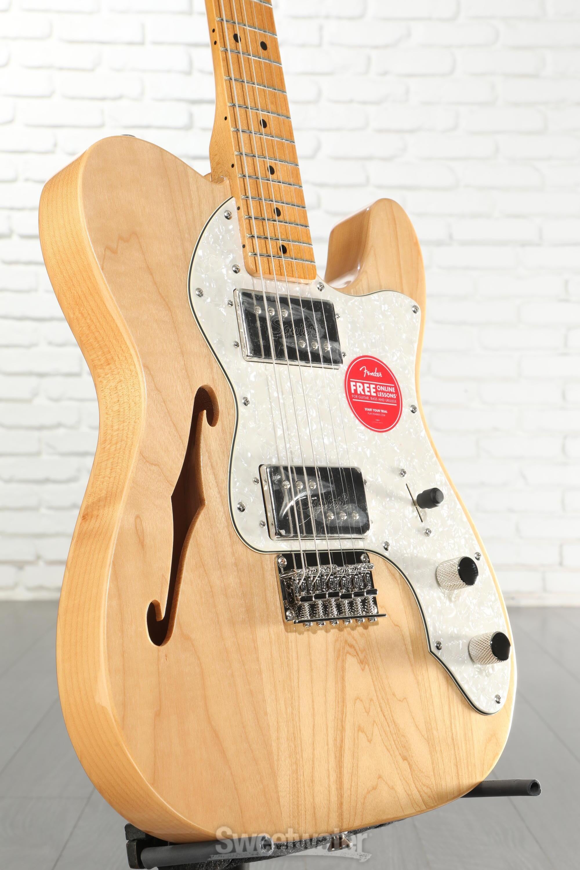 Photo of Squier Classic Vibe '70s Telecaster Thinline - Natural