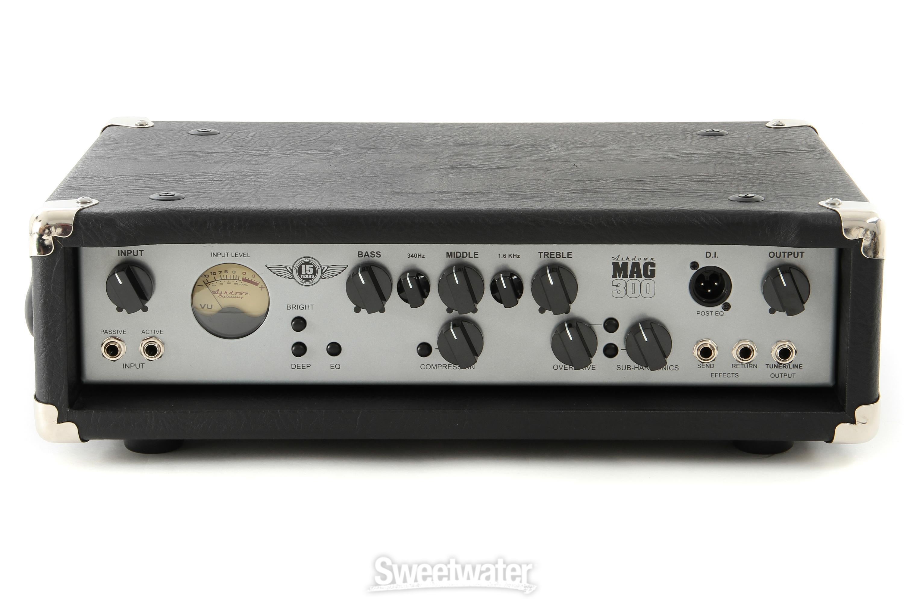 Ashdown MAG 300H Evo III 307W Bass Head | Sweetwater