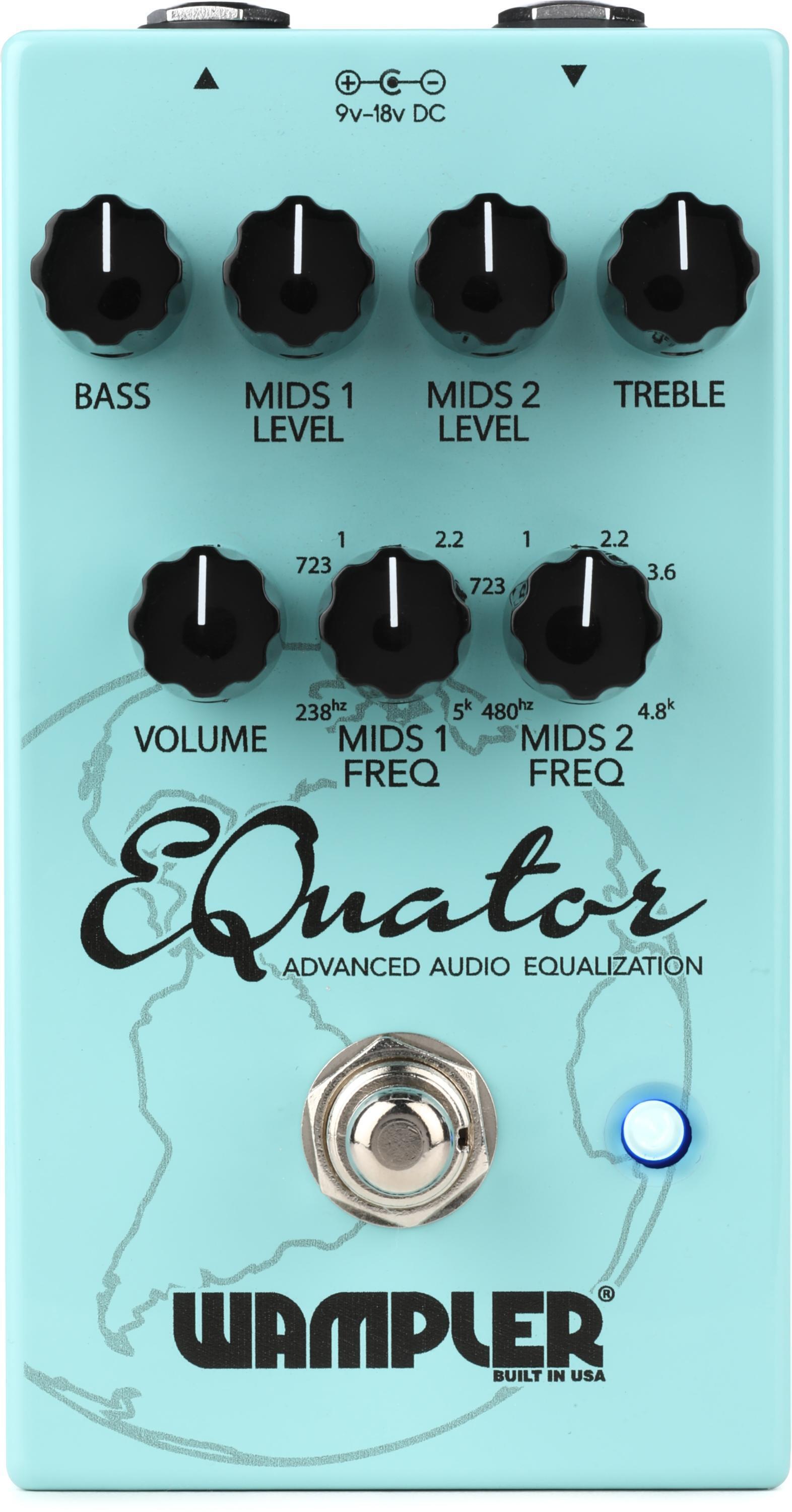 ギター WAMPLER/ EQnator Wampler EQuator Advanced Guitar Equalization Pedal | Sweetwater