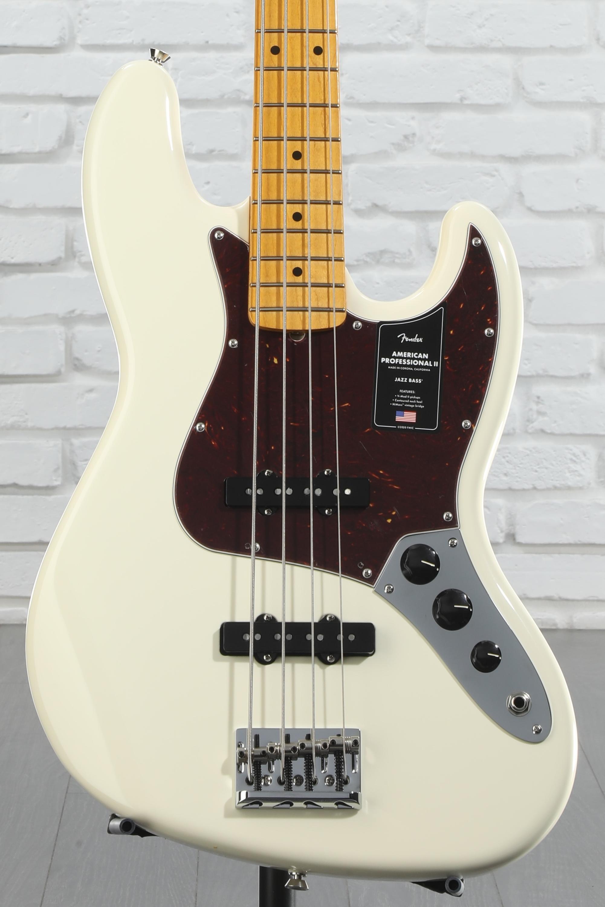 Fender American Professional II Jazz Bass - Olympic White