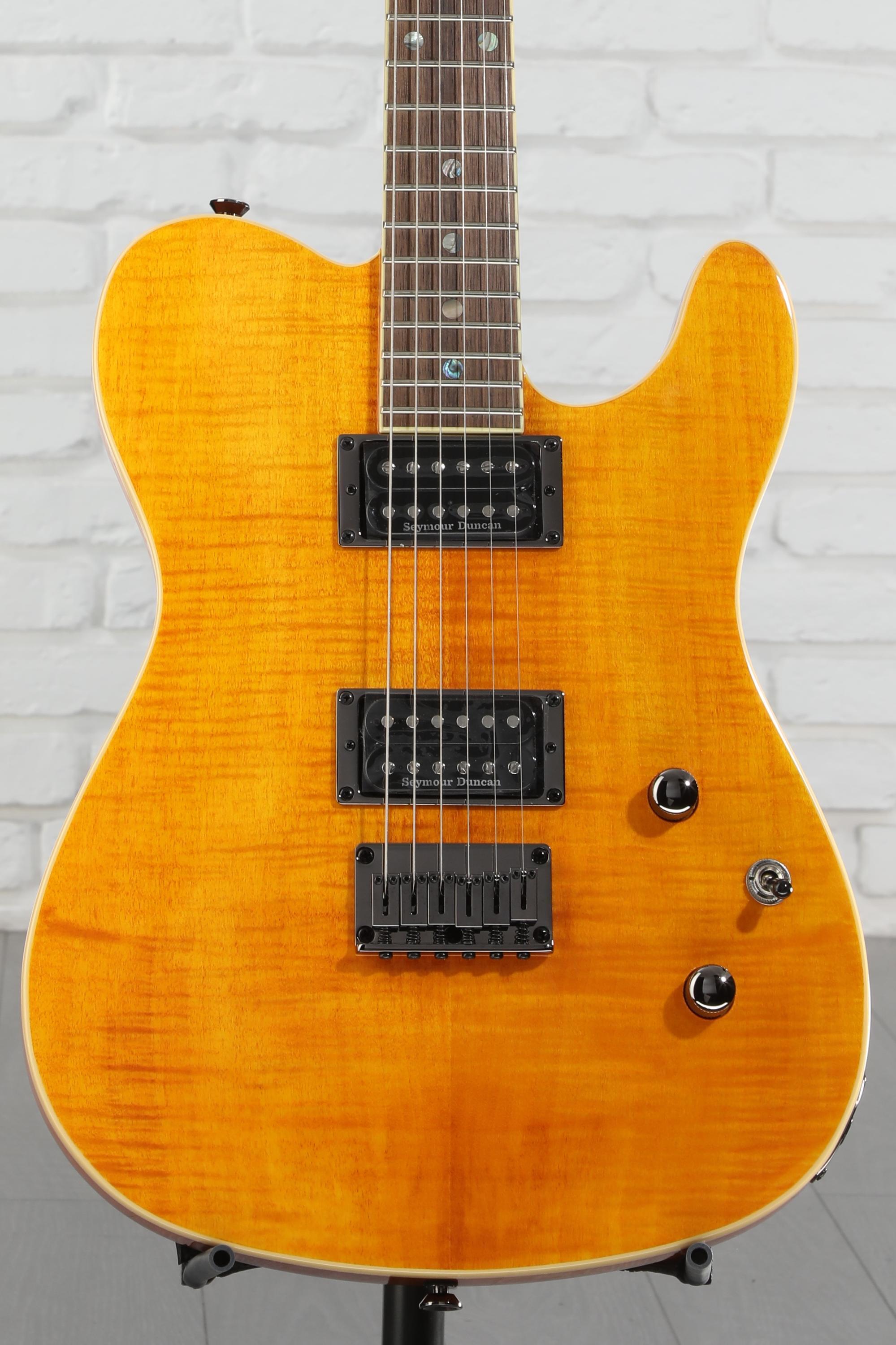 Fender Special Edition Custom Telecaster FMT HH - Amber