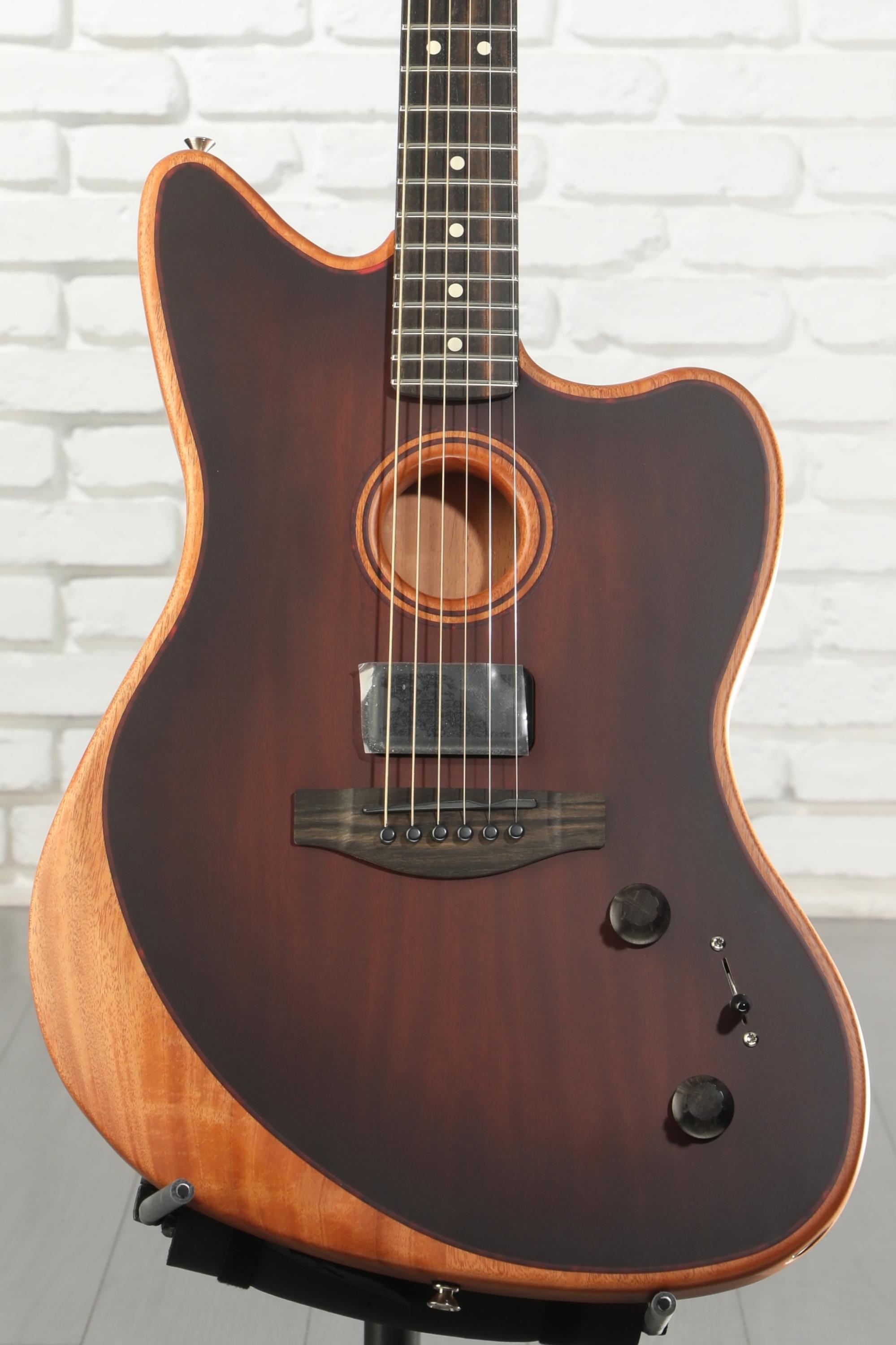 Fender American Acoustasonic Jazzmaster Acoustic-electric Guitar