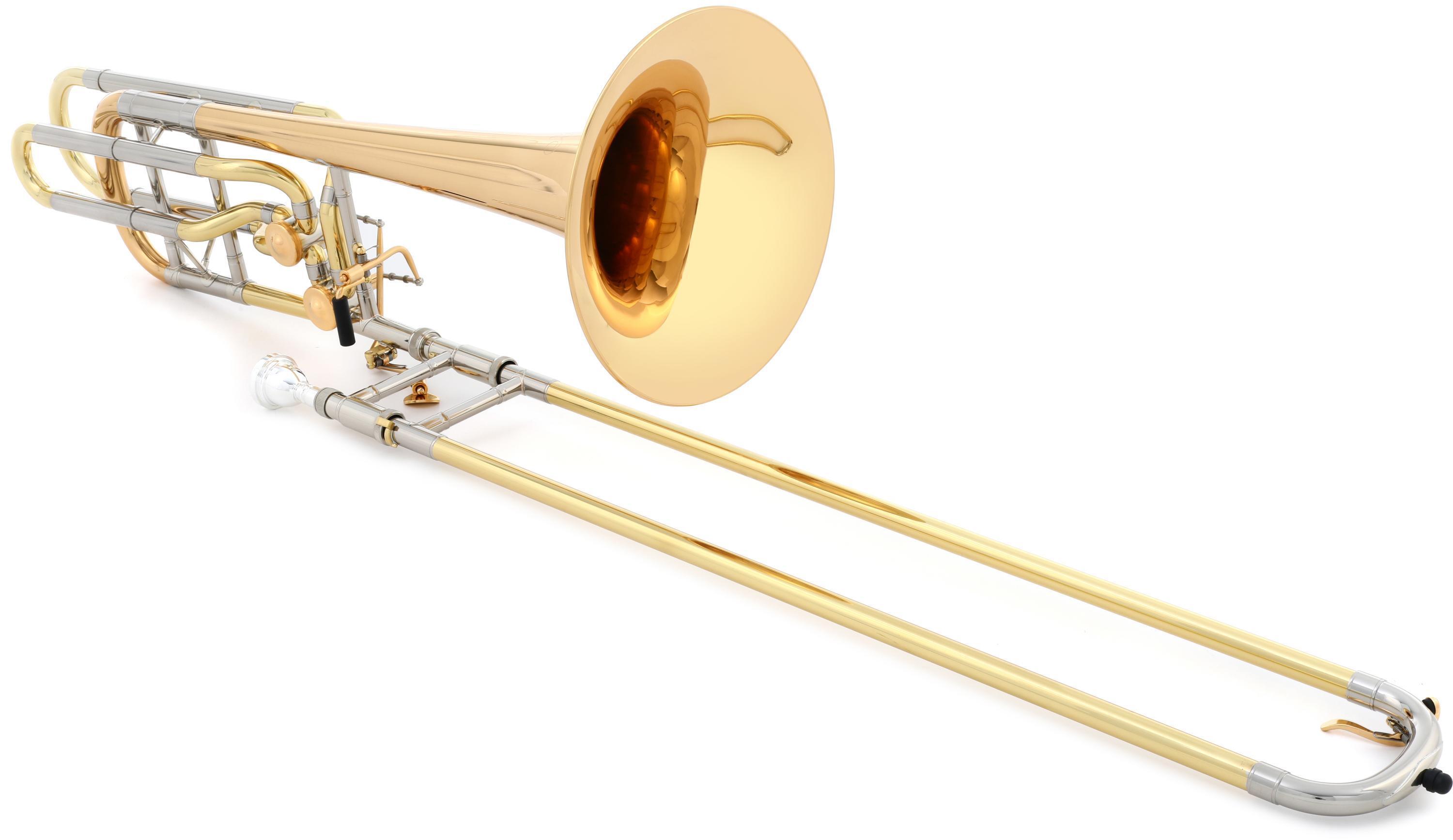 XO 1242RL Professional Bass Trombone Rose Brass Bell Dependent
