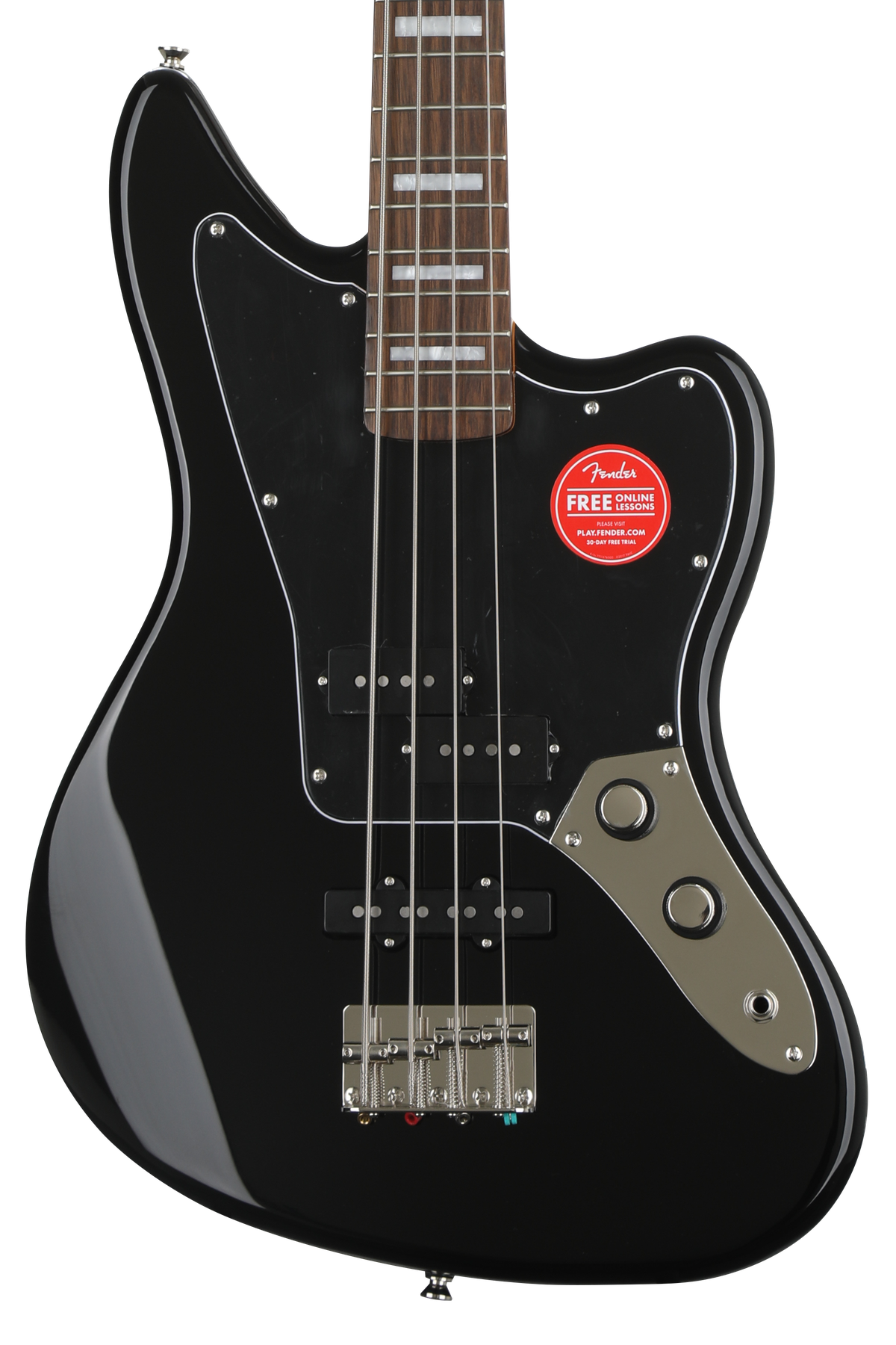 Squier Classic Vibe Jaguar Bass - Black | Sweetwater