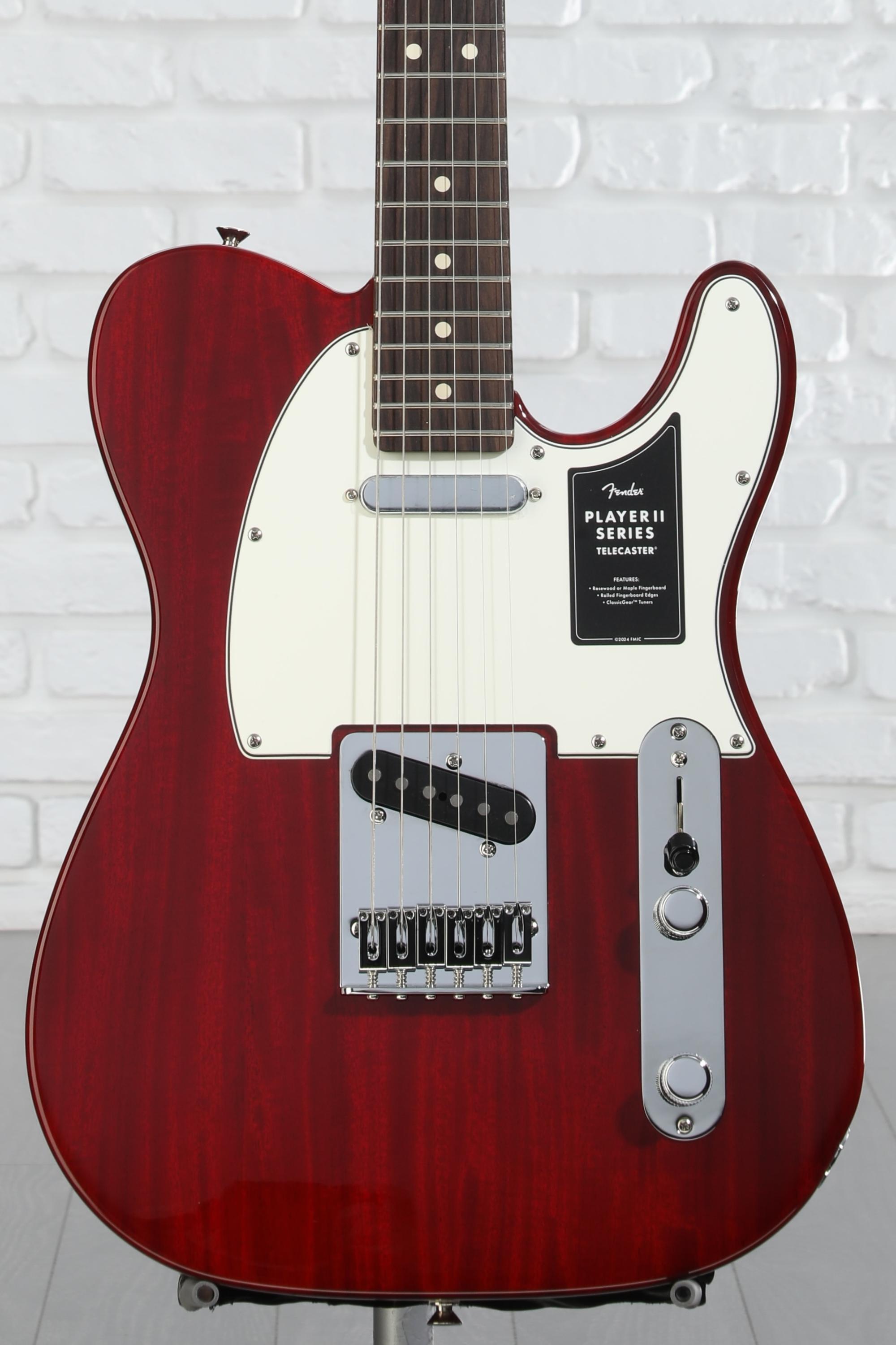 定率割引 西日本 Fender Player II Telecaster Electric Guitar - Transparent ギター