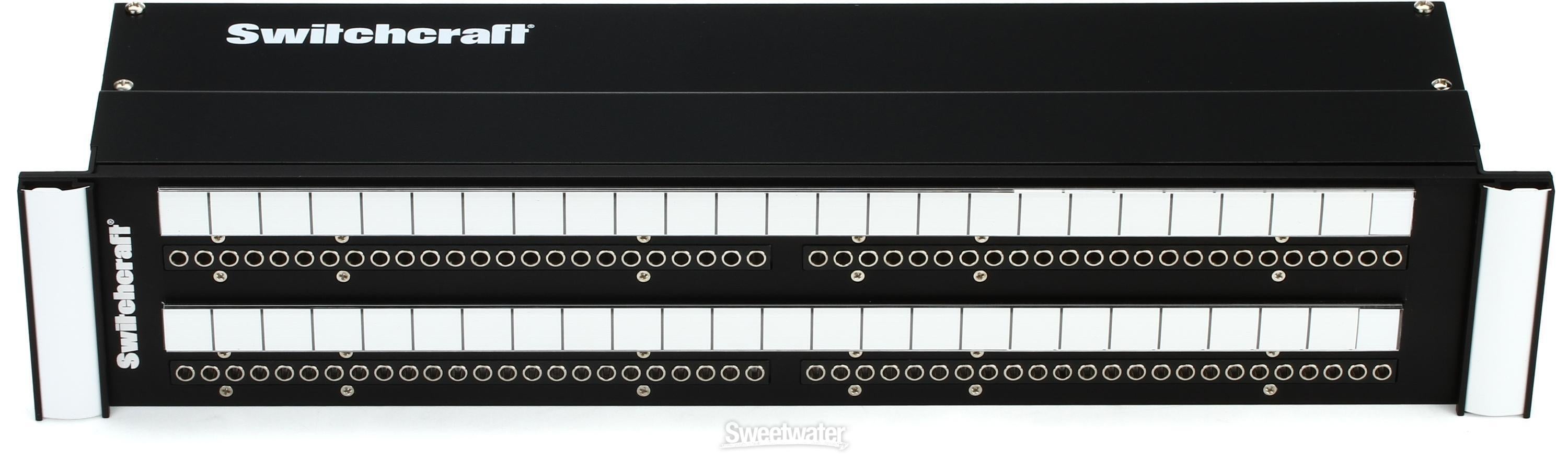 Switchcraft TTP96K3FN 2U 96 Point TT Patchbay | Sweetwater