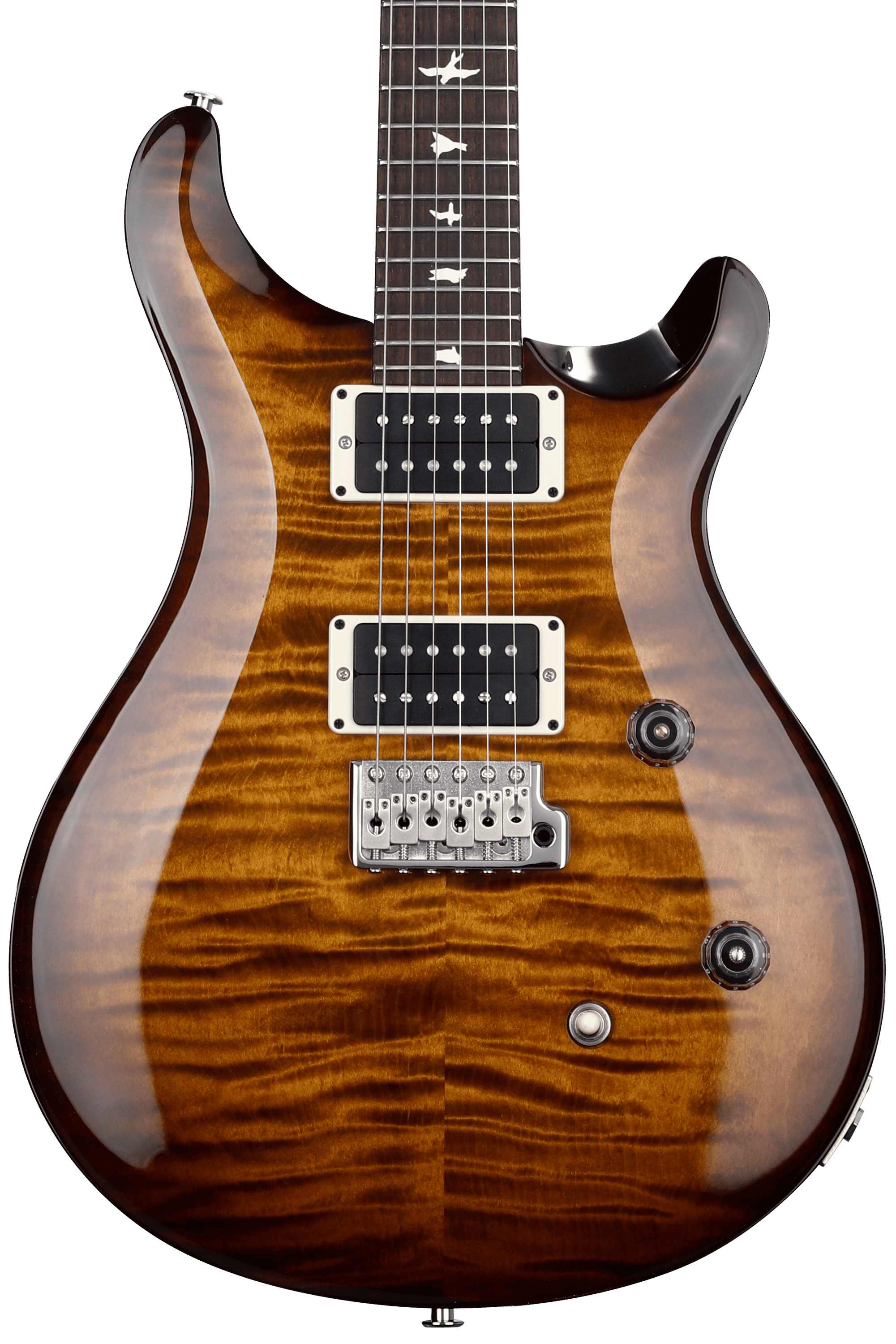 PRS CE 24 Electric Guitar - Black Amber | Sweetwater