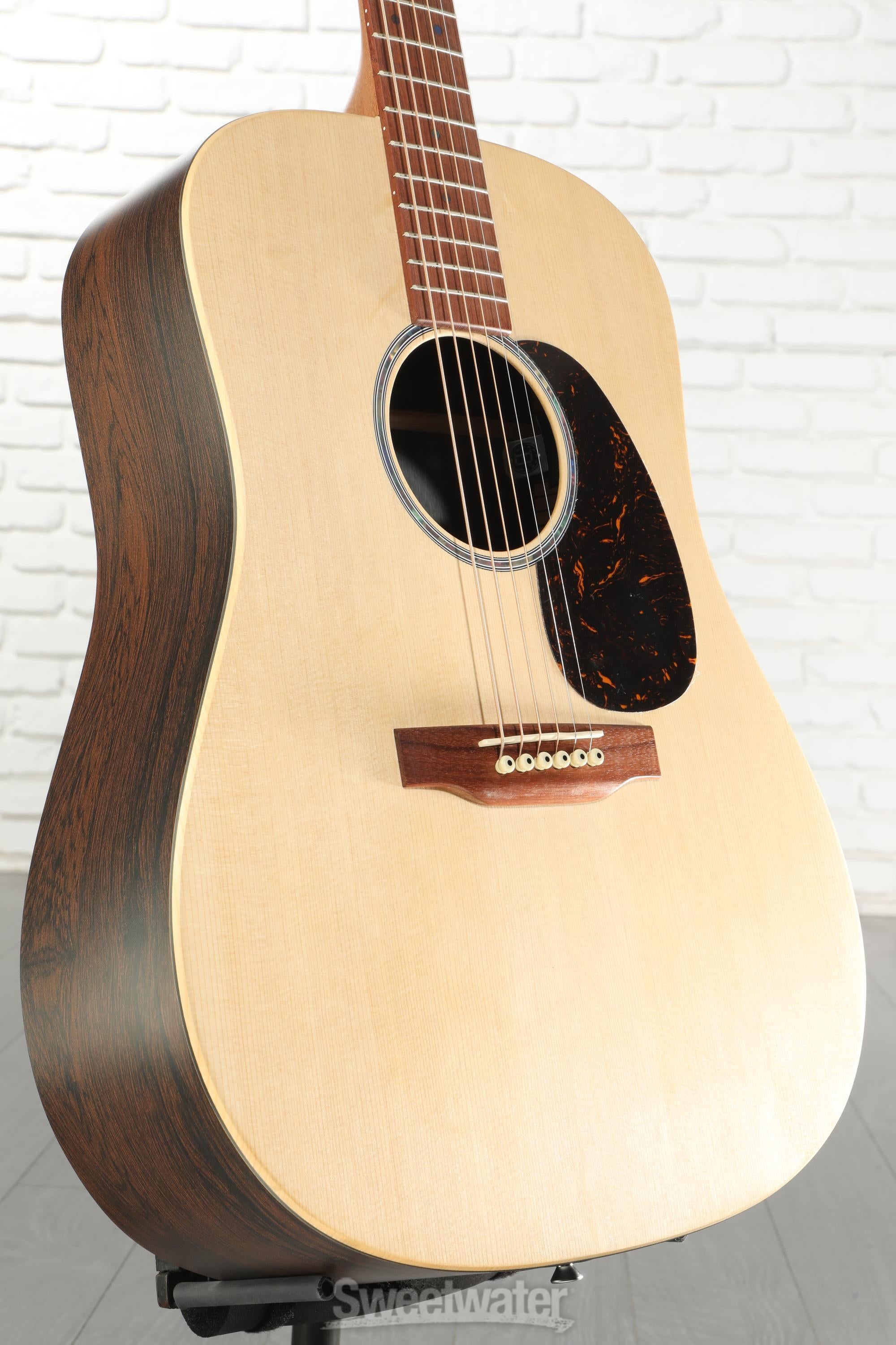 Martin D-X2E Dreadnought Acoustic-electric Guitar - Brazilian