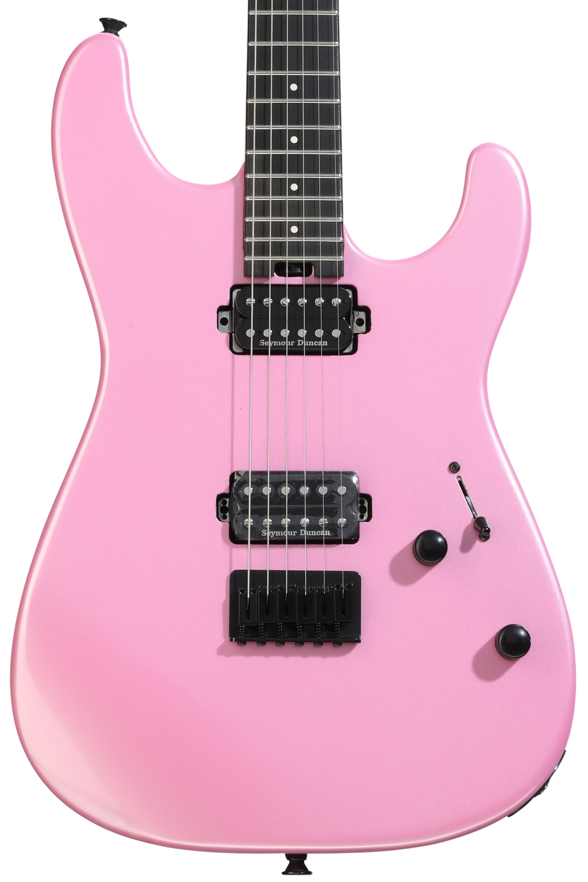 Charvel Mod Plus SD1 HH HT Electric Guitar - Platinum Pink