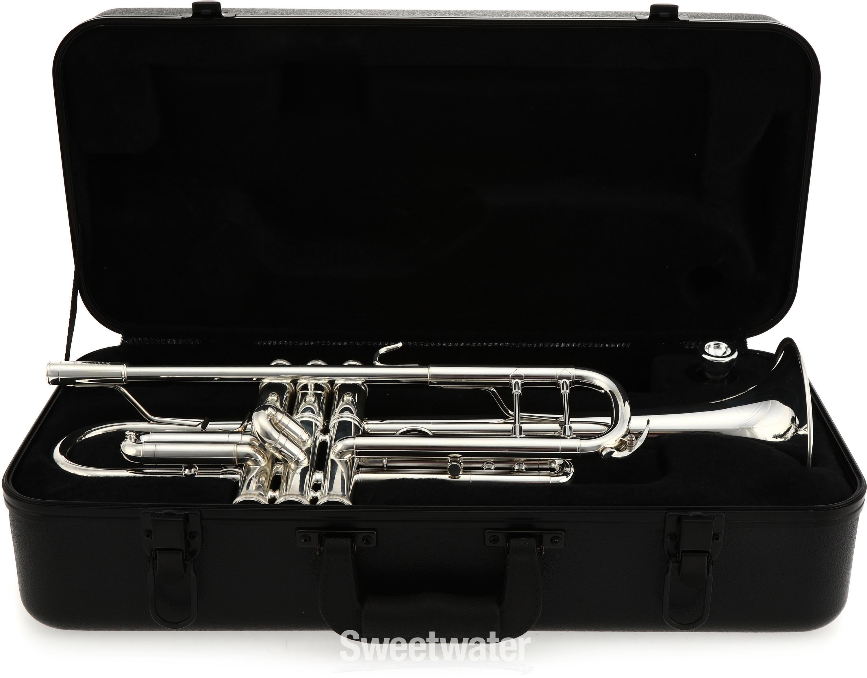 King KTR411S Marching Performance Series Bb Trumpet - Silver