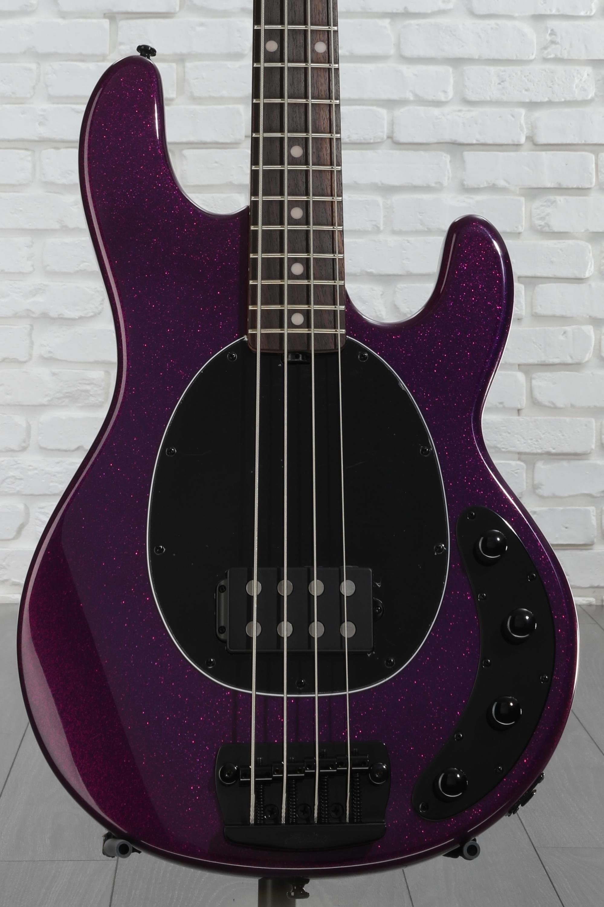 Sterling By Music Man StingRay RAY34 Bass Guitar - Purple