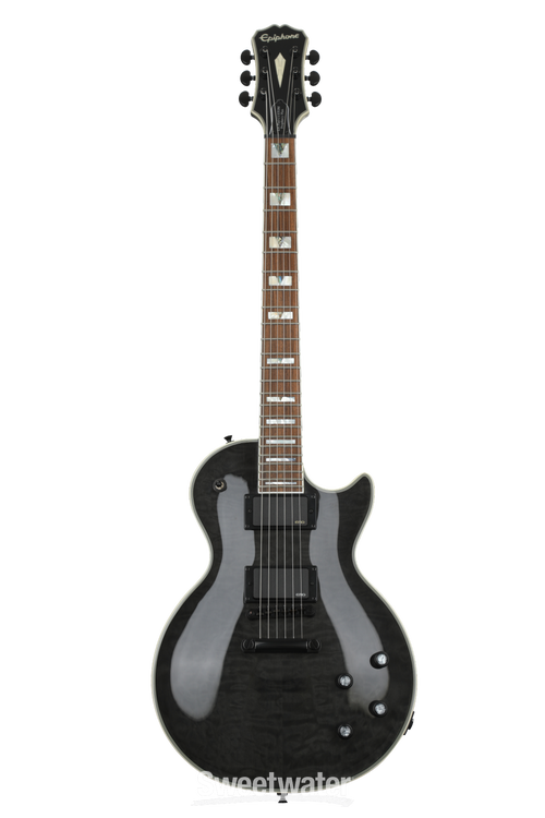 Epiphone Prophecy Les Paul Custom EX Plus - Midnight Ebony | Sweetwater