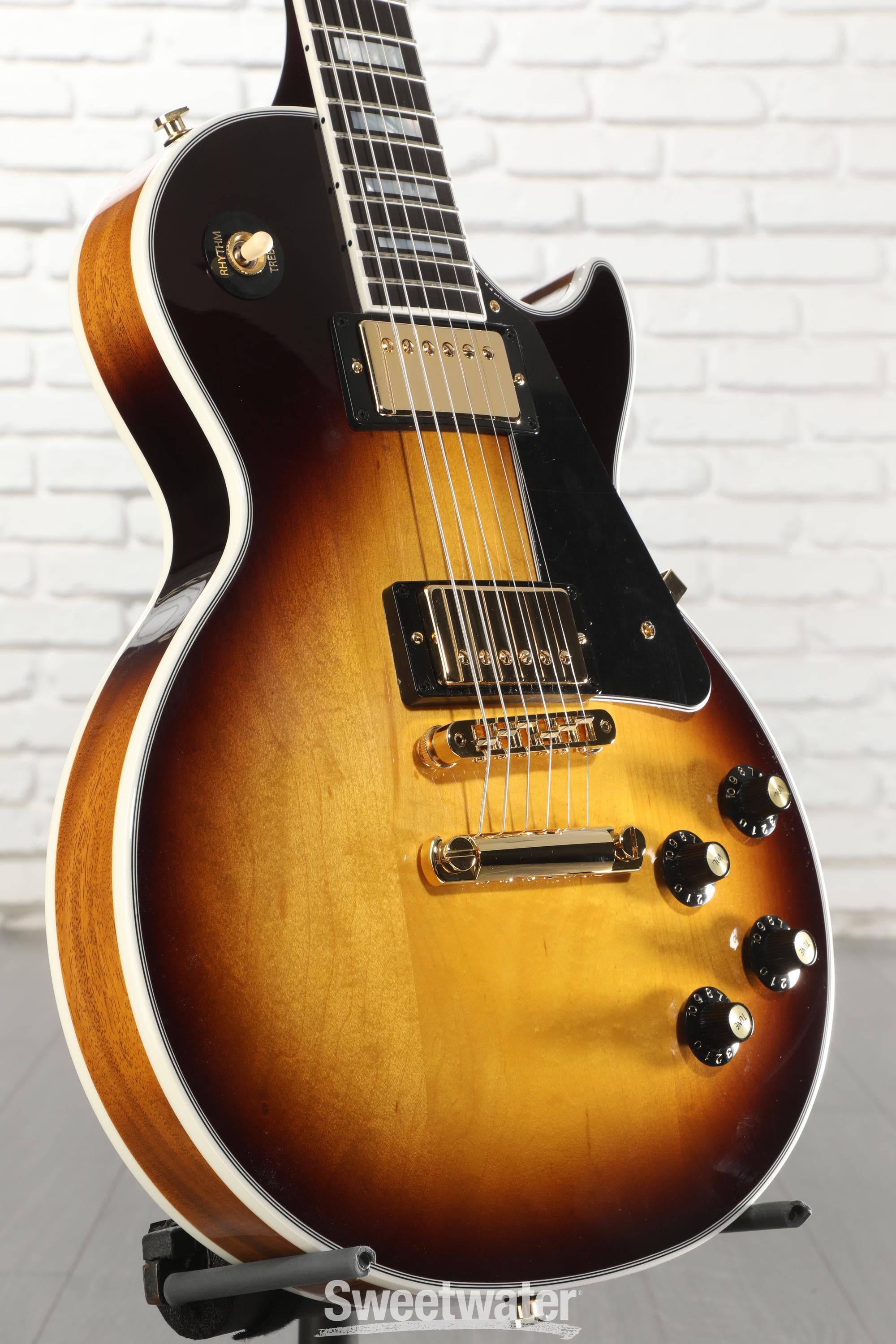Photo of Gibson '70s Les Paul Custom Electric Guitar - Tobacco Burst