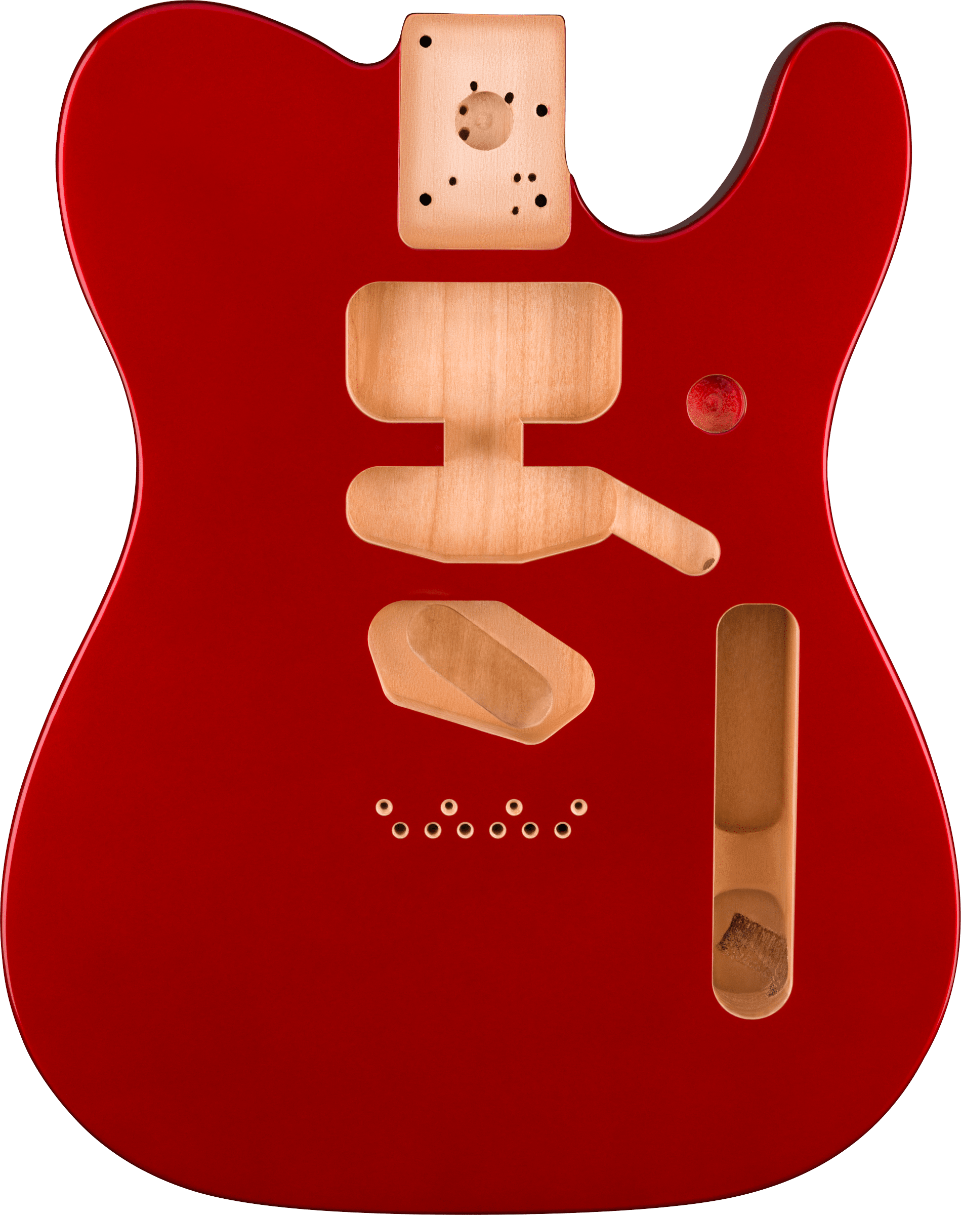 Fender Deluxe Series Telecaster Body - Candy Apple Red | Sweetwater Fender Deluxe Series Telecaster Body - Candy Apple Red | Sweetwater