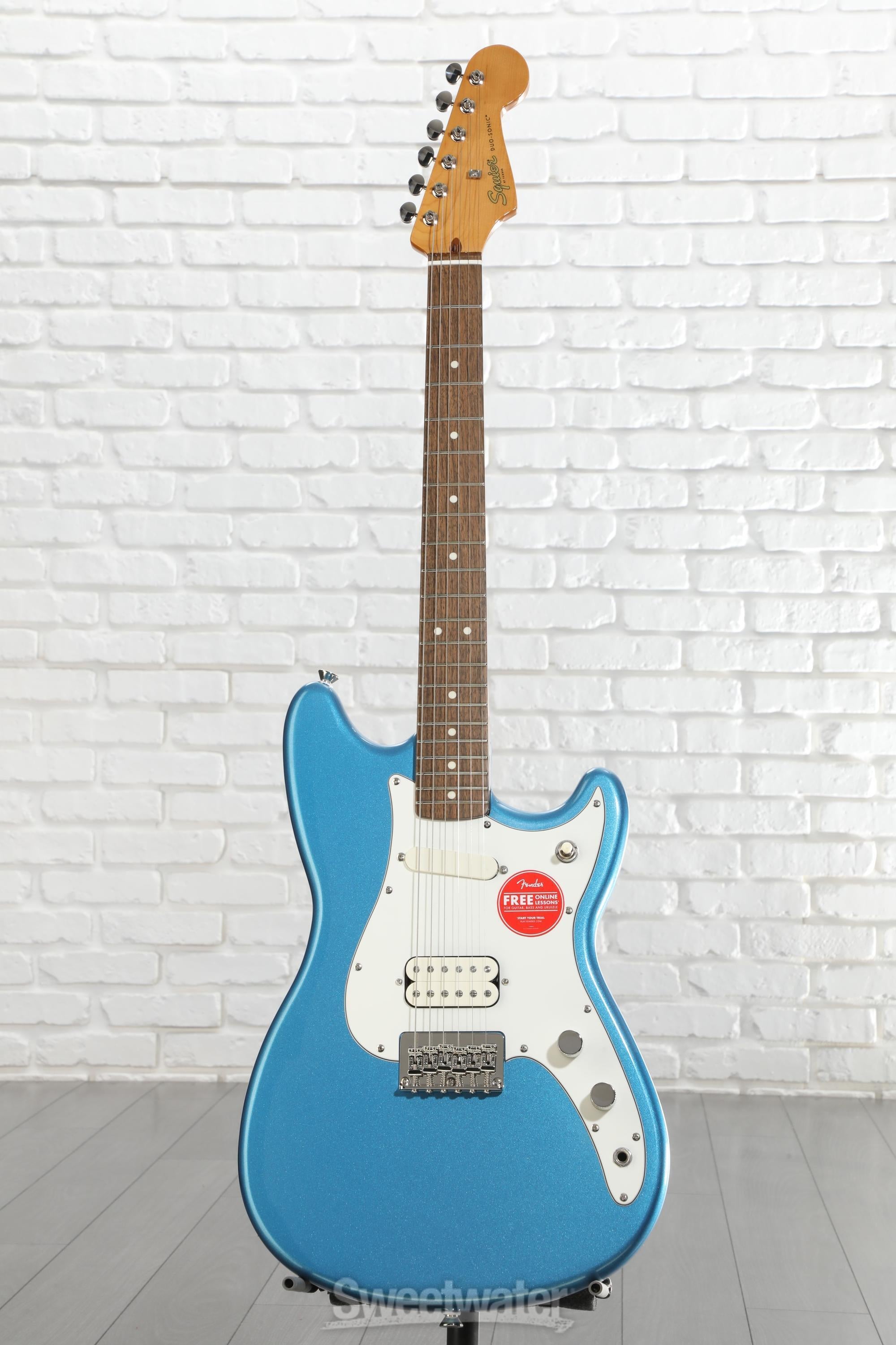 Squier Classic Vibe Duo-Sonic HS Electric Guitar - Lake Placid