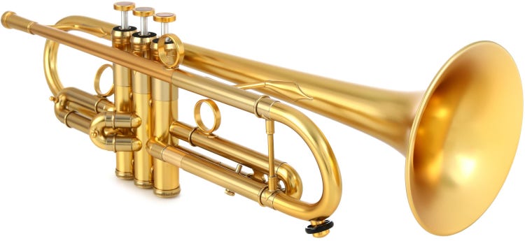 Adams A1 v2 Bb Trumpet - Satin Gold Lacquer