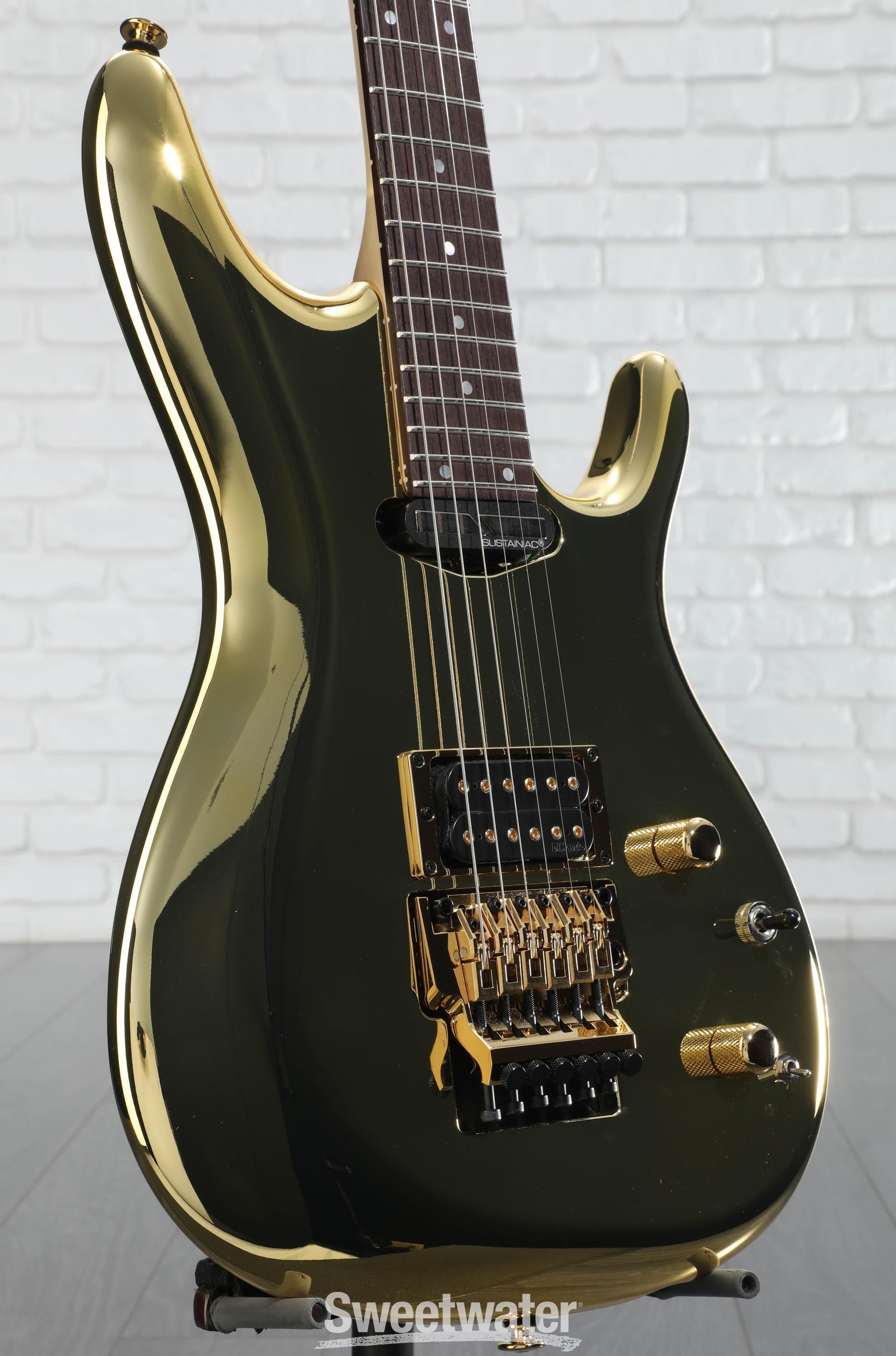 Ibanez Joe Satriani Signature JS1GD Electric Guitar - Gold