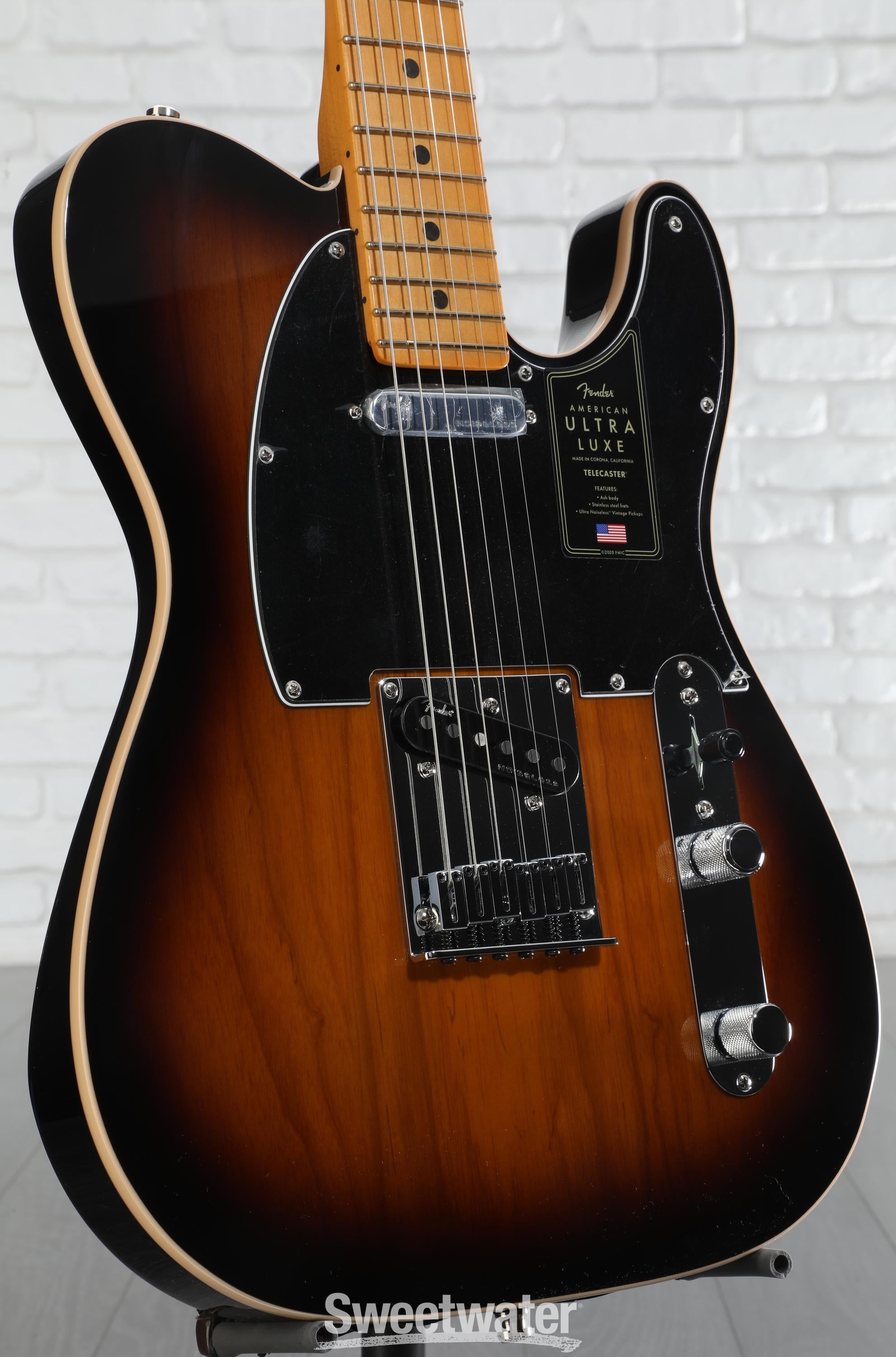 Fender American Ultra Luxe Telecaster HH Floyd Rose Maple
