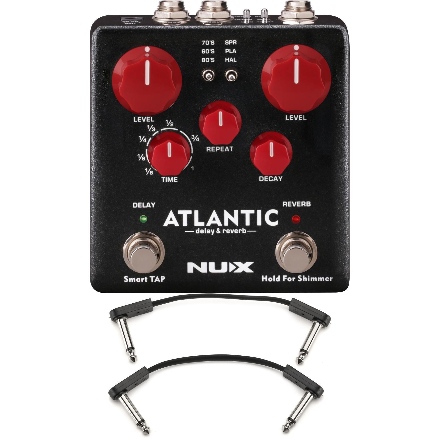 NUX Atlantic ディレイ＆リバーブ Amazon | NUX Atlantic Delay ＆ Reverb ギターエフェクター