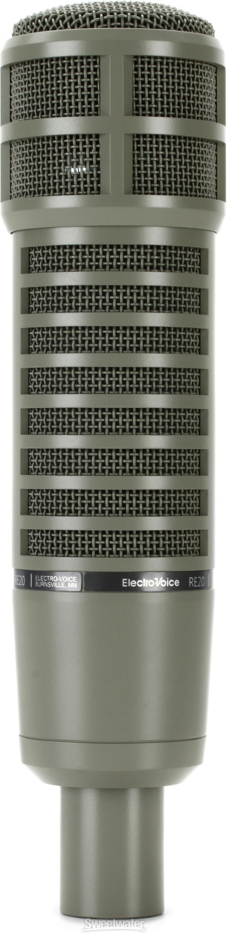 Electro-Voice RE20 Dynamic Broadcast Microphone with