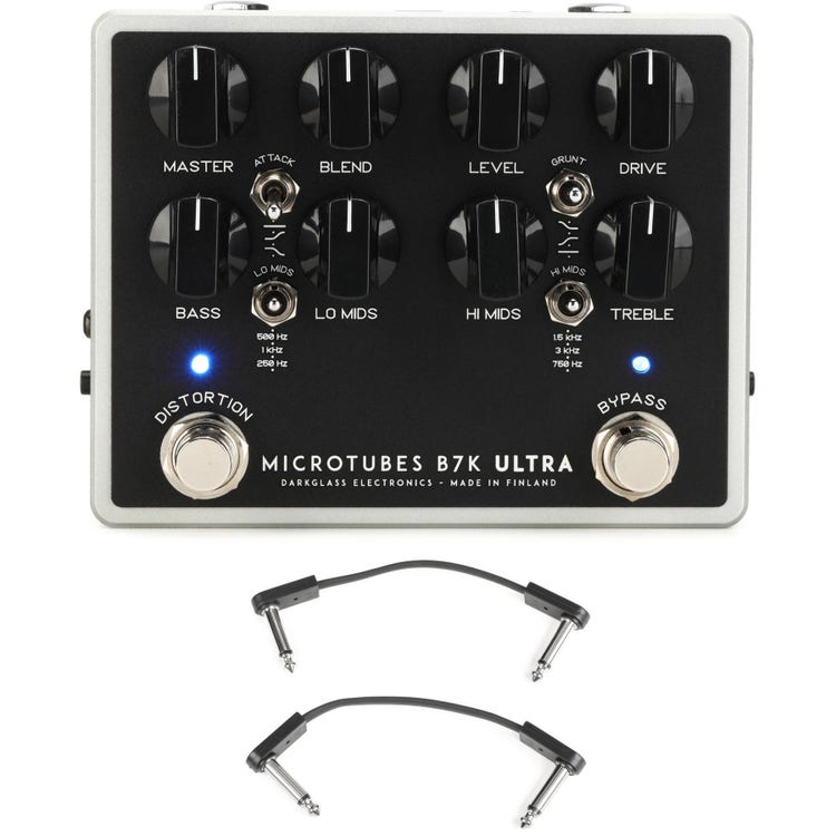 Darkglass Microtubes B7K Ultra V2 Bass Preamp Pedal with EBS Patch  