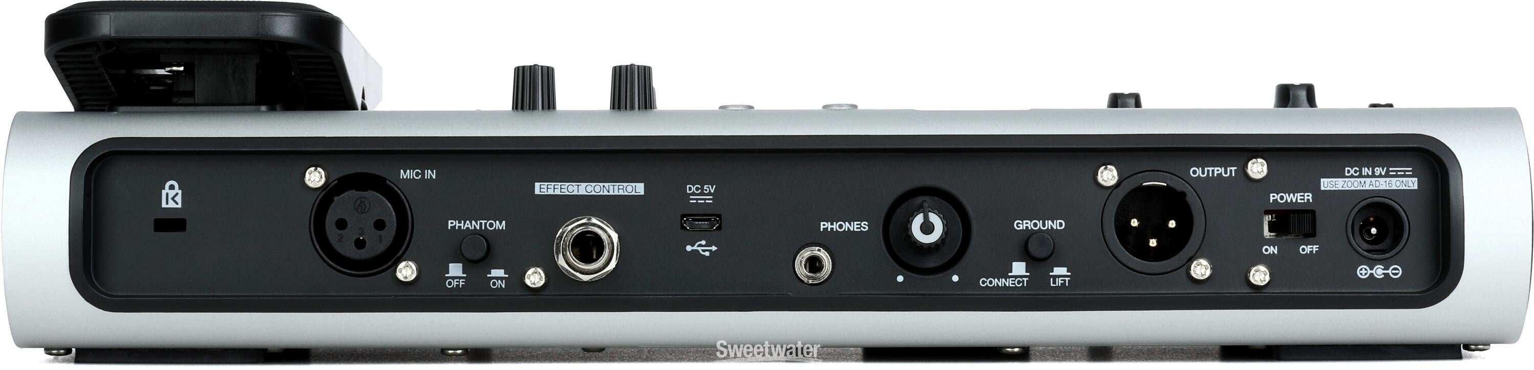 Zoom V6-SP Vocal Effects Processor Pedal | Sweetwater