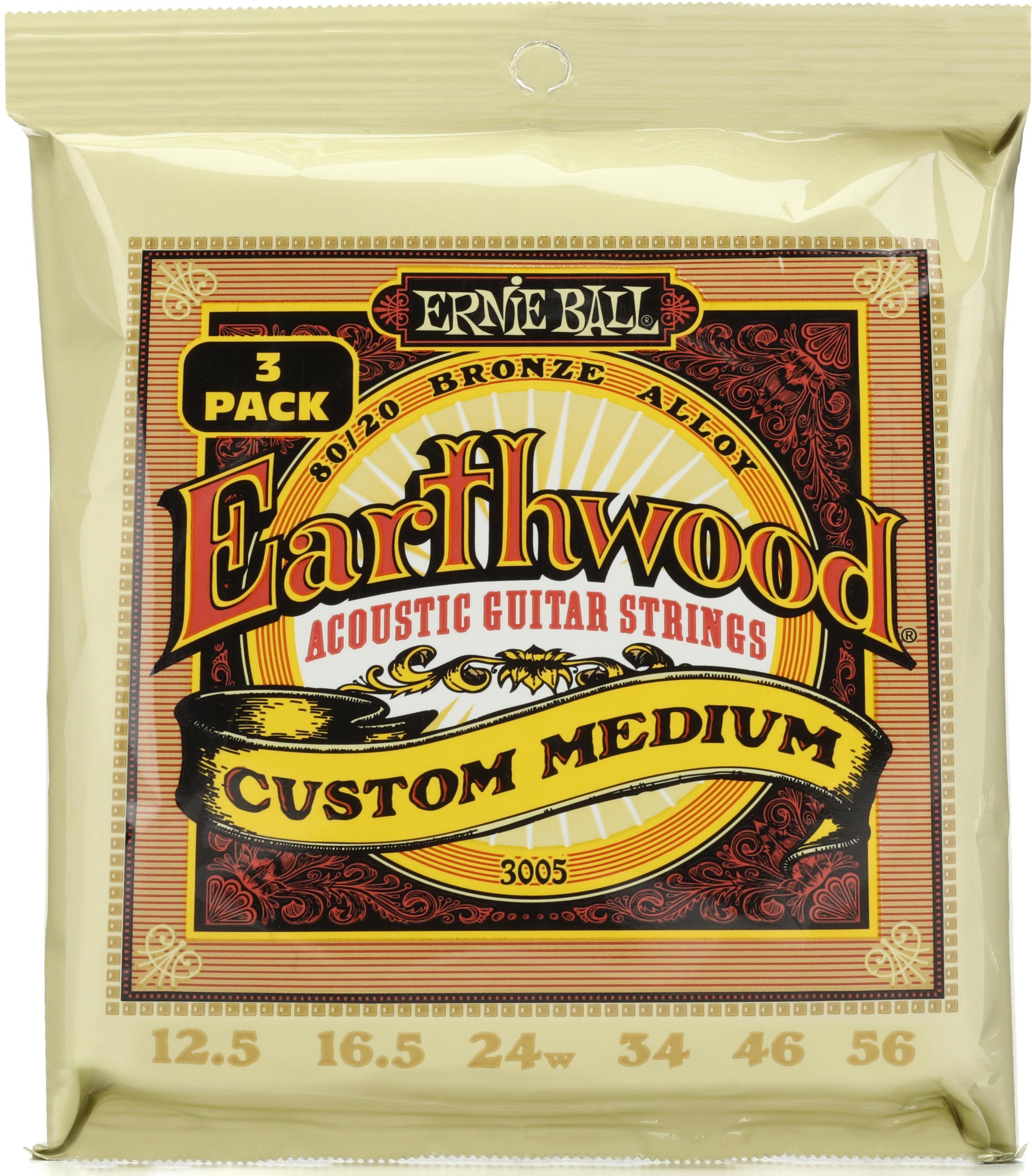 Ernie Ball 2002 Earthwood 80/20 Bronze Acoustic Guitar