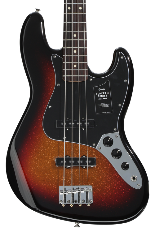 Fender LE Player II Jazz Bass - Sparkle 3-color Sunburst, Rosewood