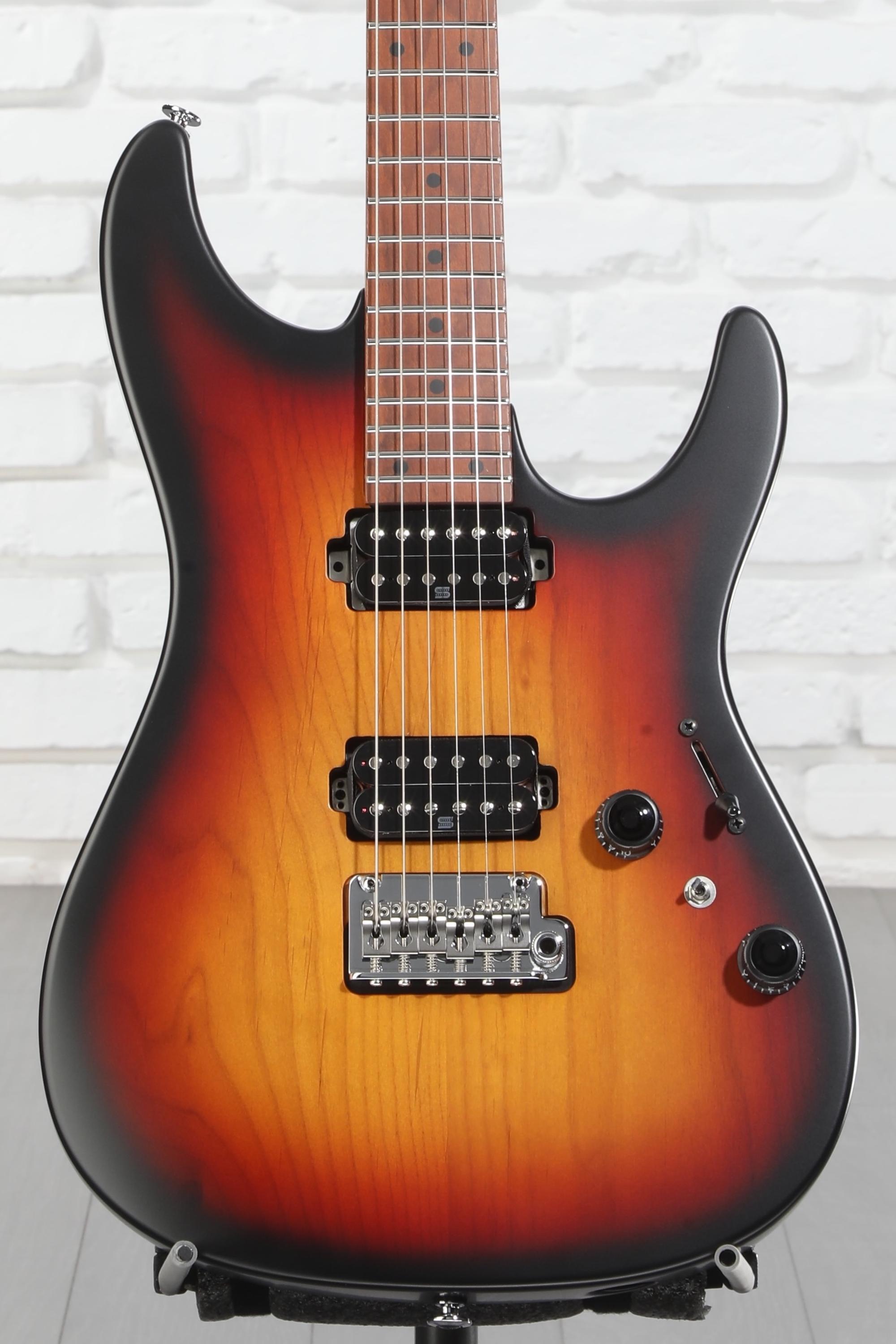 ギター Ibanez Prestige AZ2402 TFF Ibanez Prestige AZ2402 Electric Guitar - Tri Burst Fade Flat