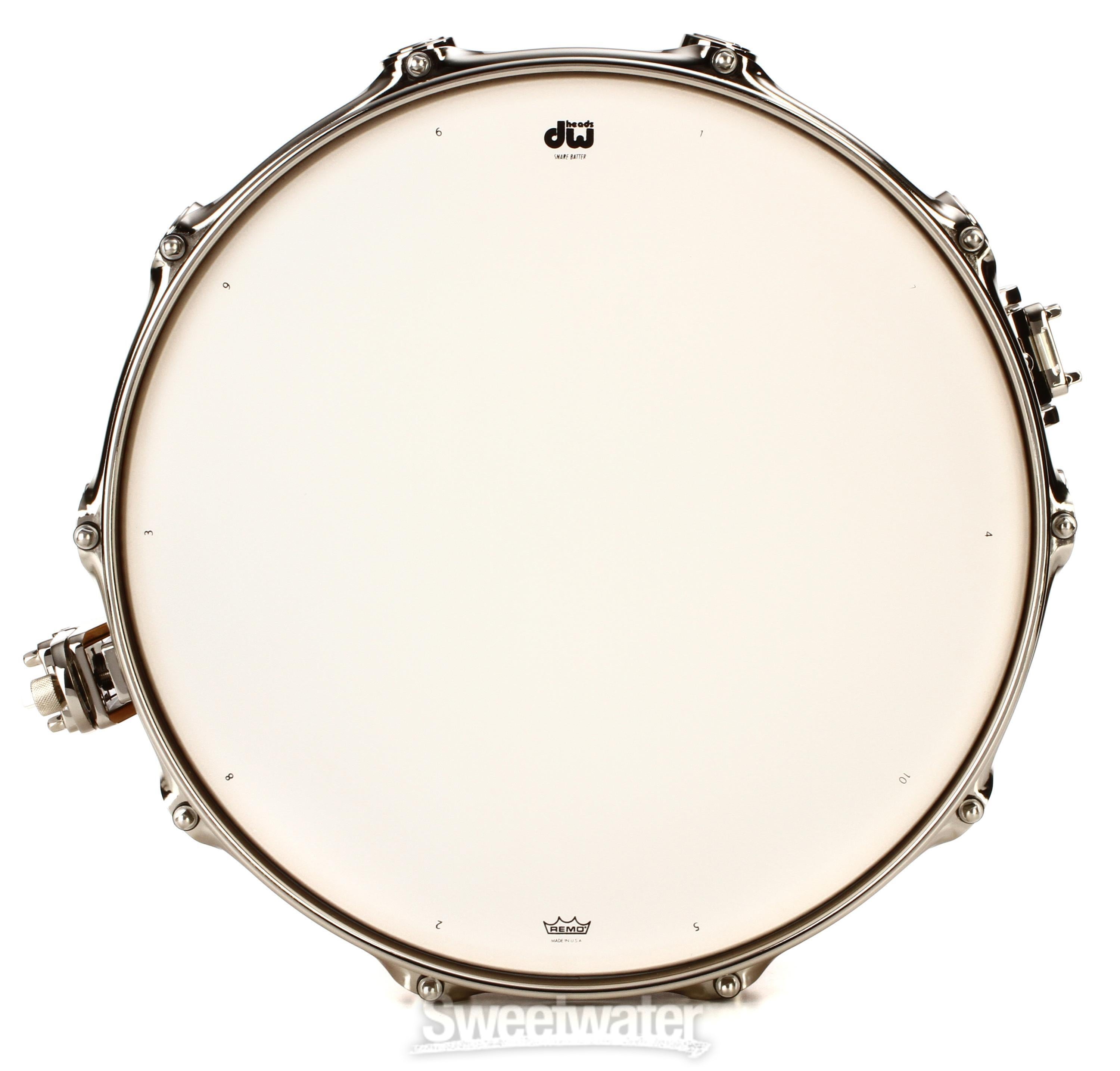 DW Collector's Exotic Quilted Maple Snare Drum - 5.5