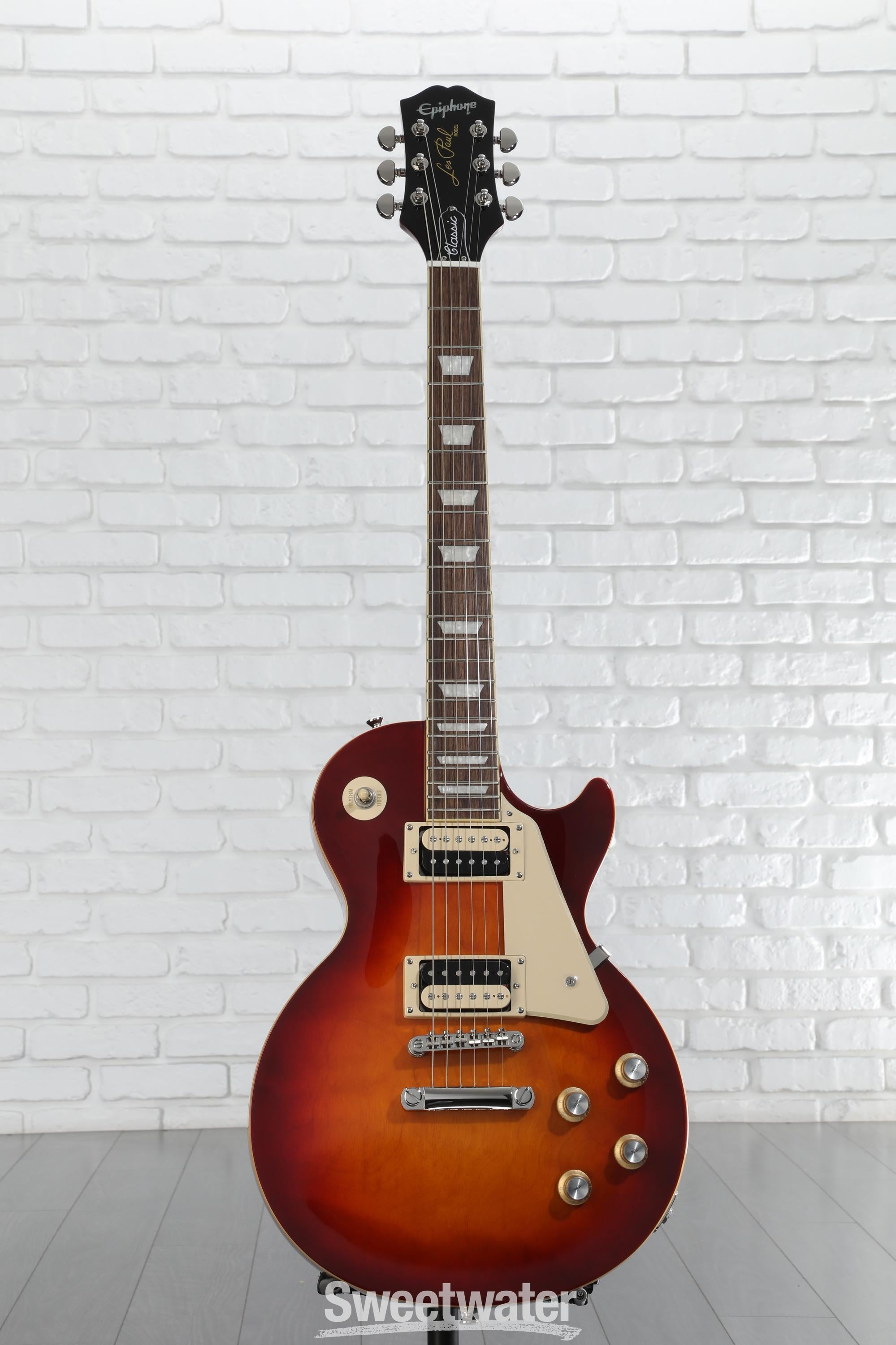 ギター Epiphone Les Paul Classic plain top Used Epiphone Les Paul Classic Plaintop Electric Guitar No