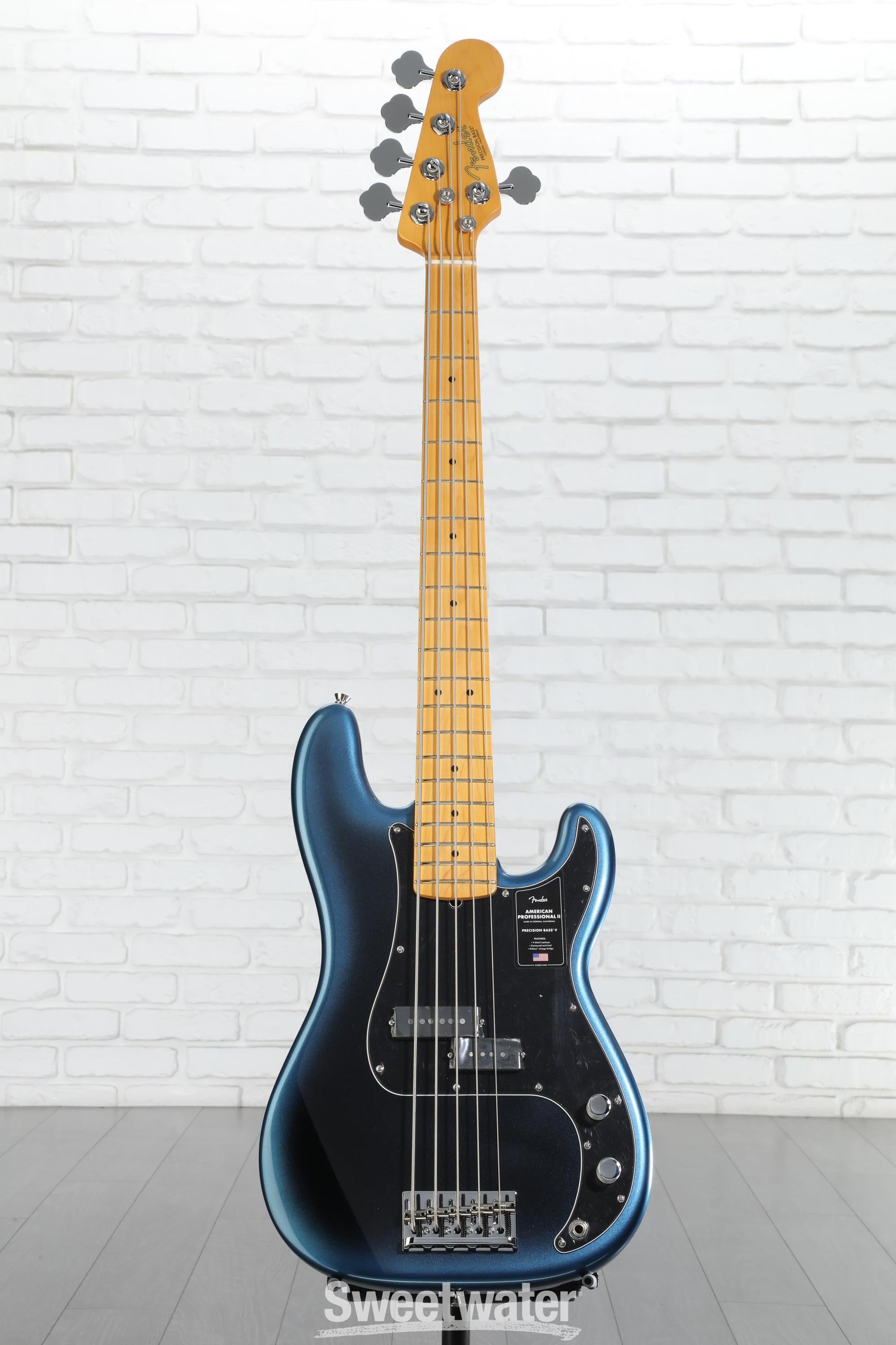 ベース Fender USA ProfessionalII PrecisionBassV Fender American Professional II Precision Bass V Maple Fingerboard
