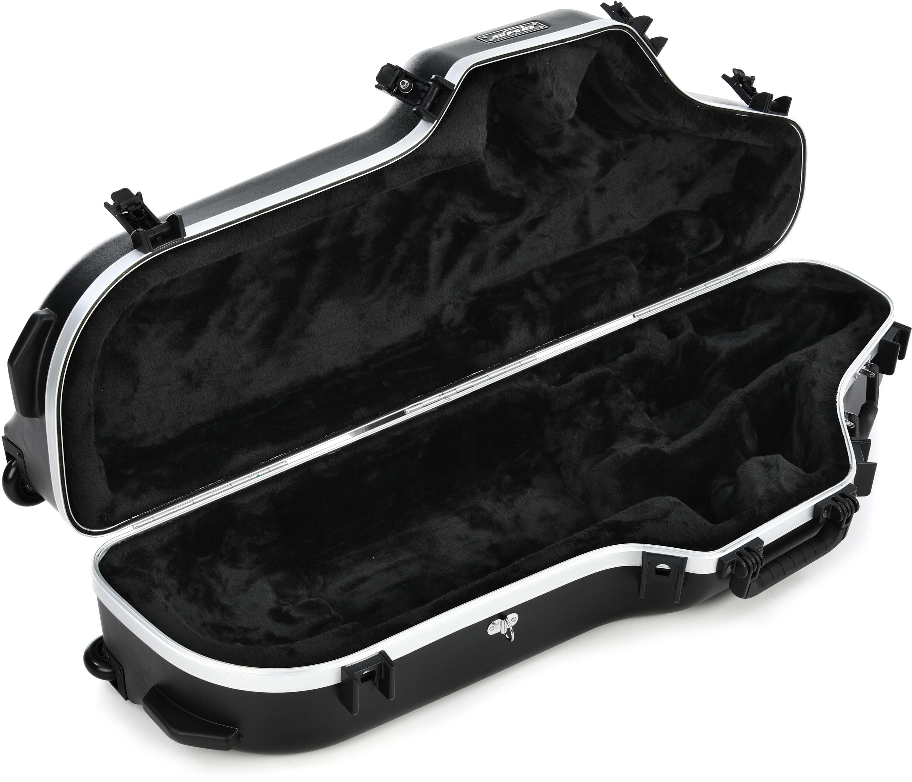 SKB 1SKB-455W Contoured Pro Baritone Saxophone Case with Wheels