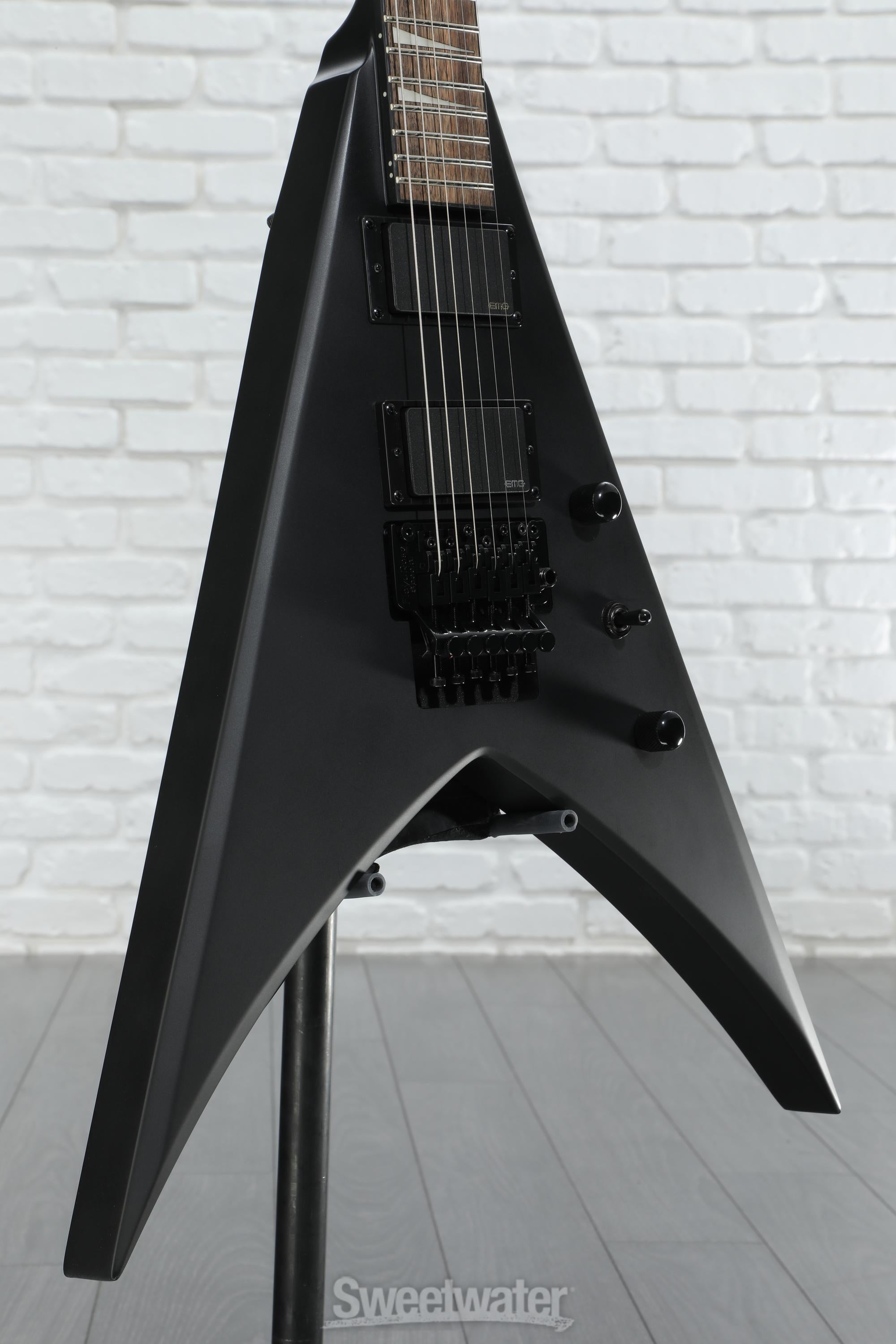 Jackson USA King V 2H Electric Guitar - Metallic Black