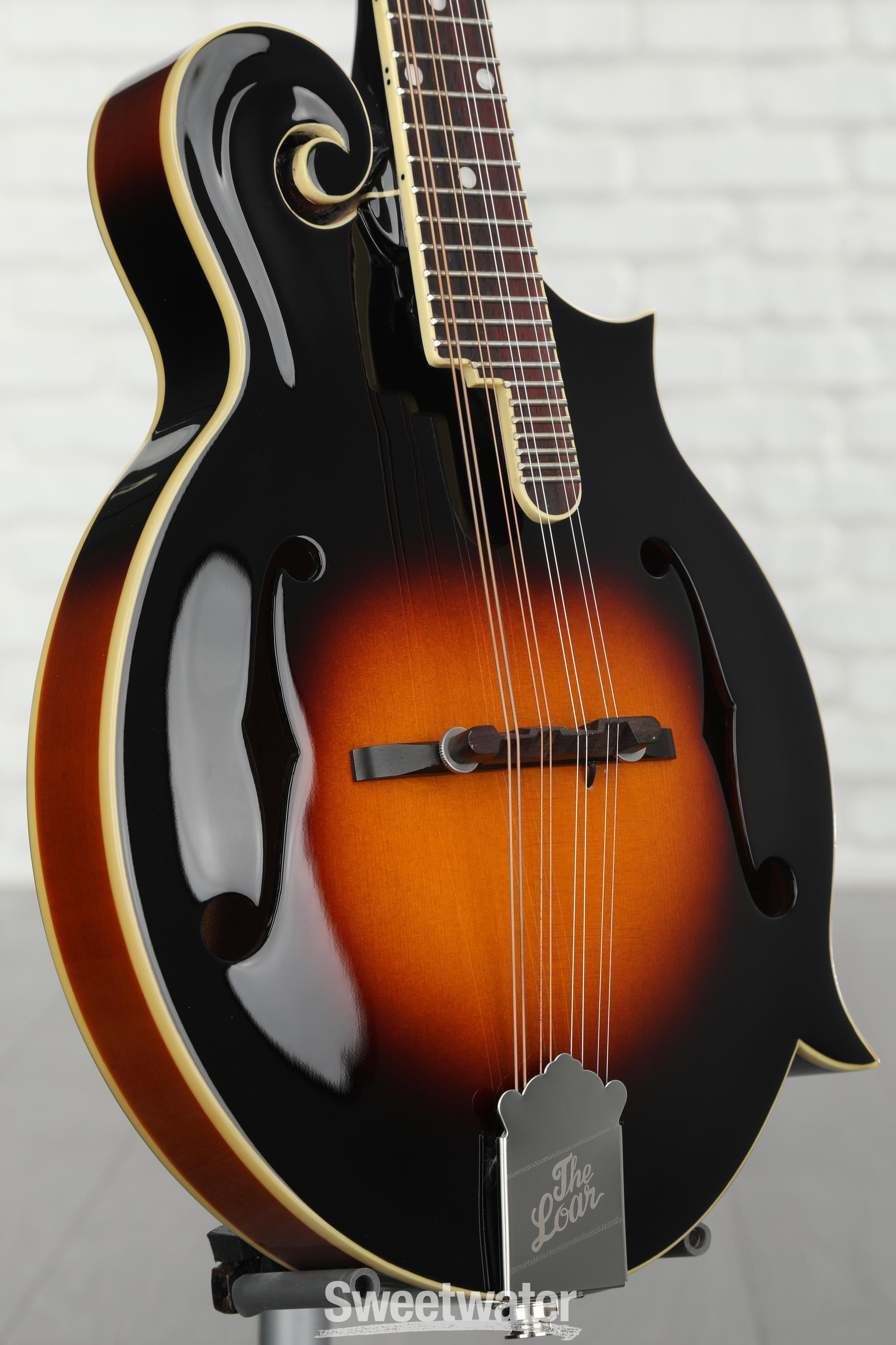 The Loar Performer LM-520E-VS Mandolin - Vintage Sunburst | Sweetwater