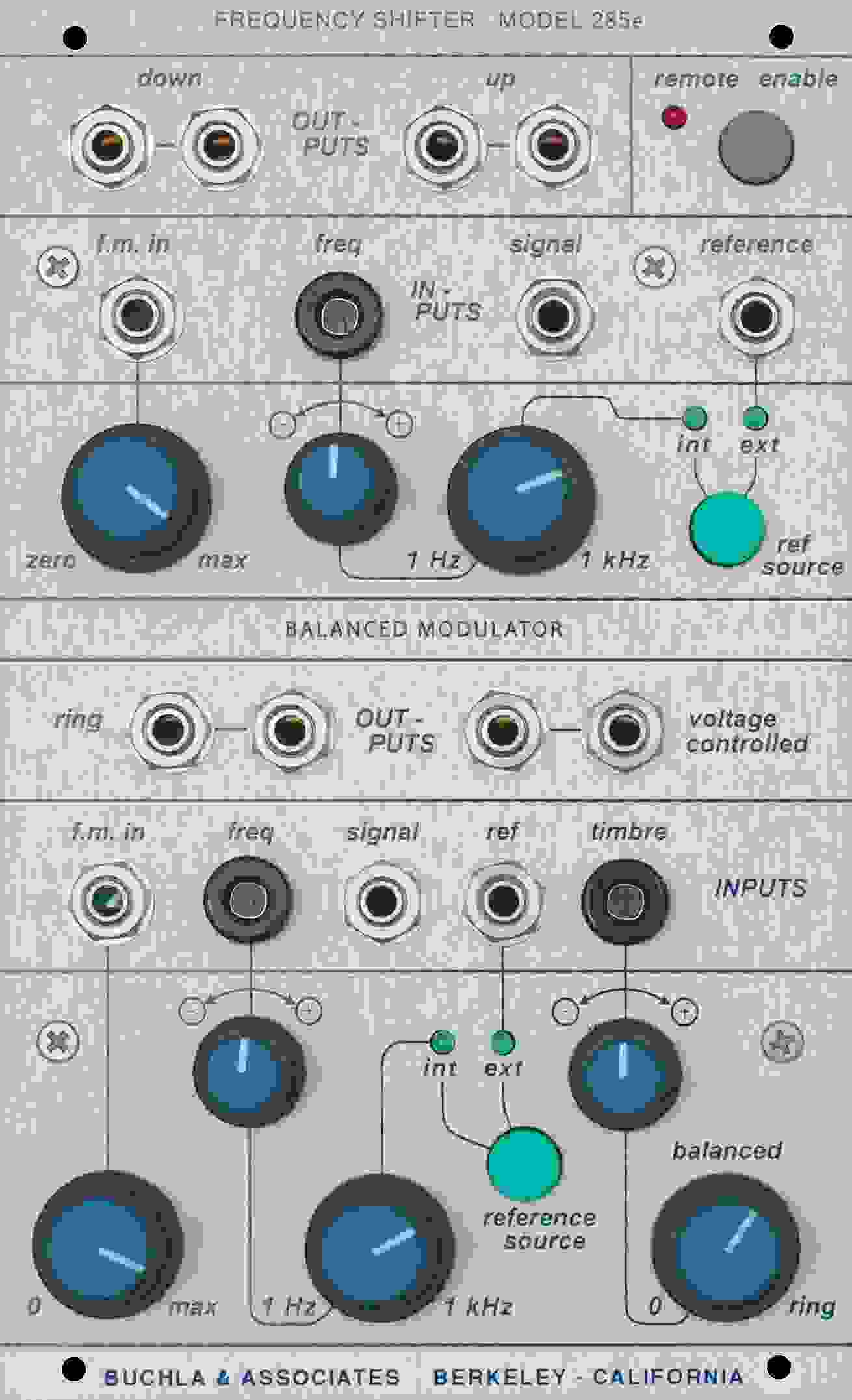Buchla 285e Frequency Shifter/Balanced Modulator Module