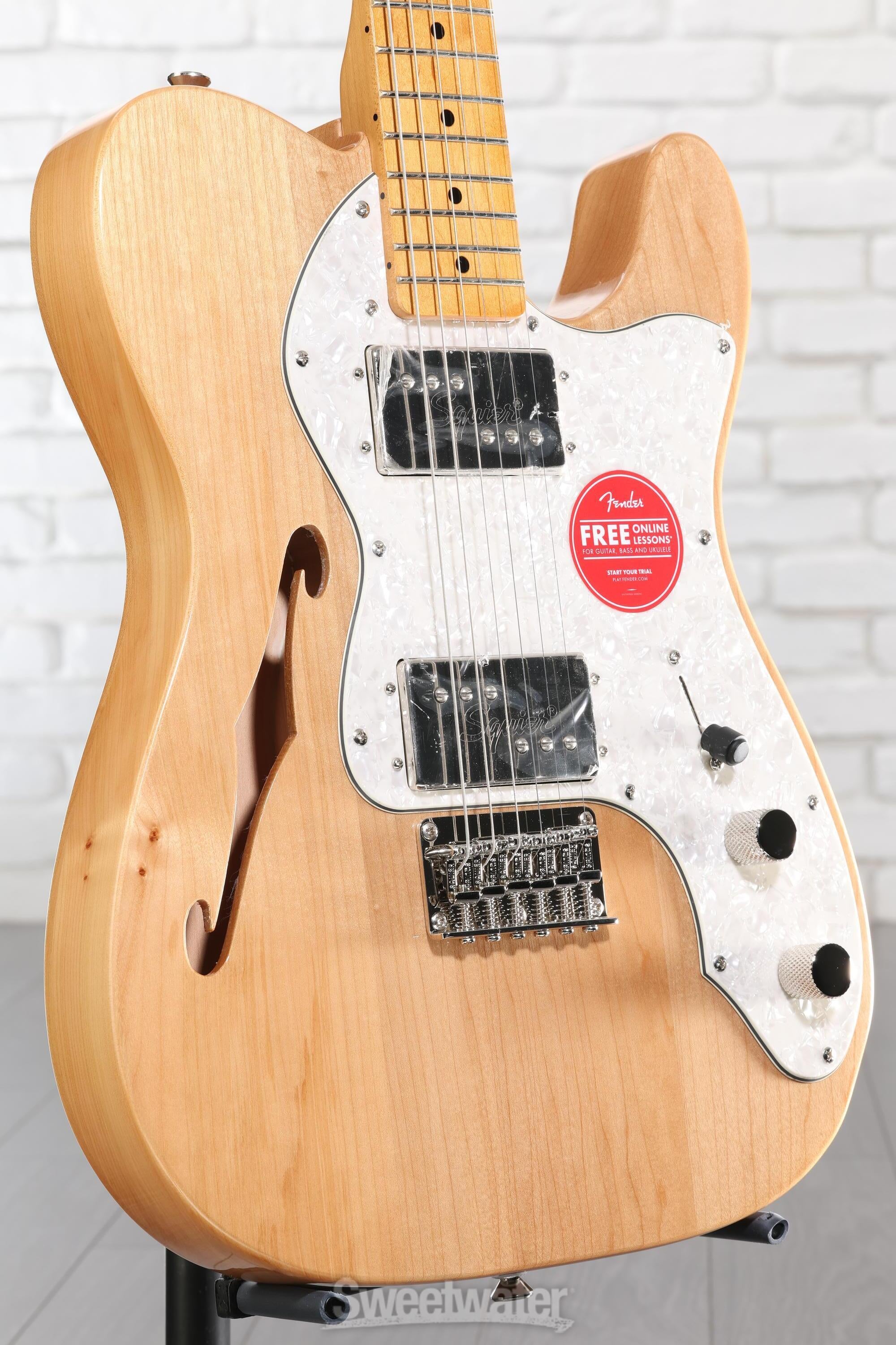 Squier Classic Vibe '70s Telecaster Thinline - Natural | Sweetwater