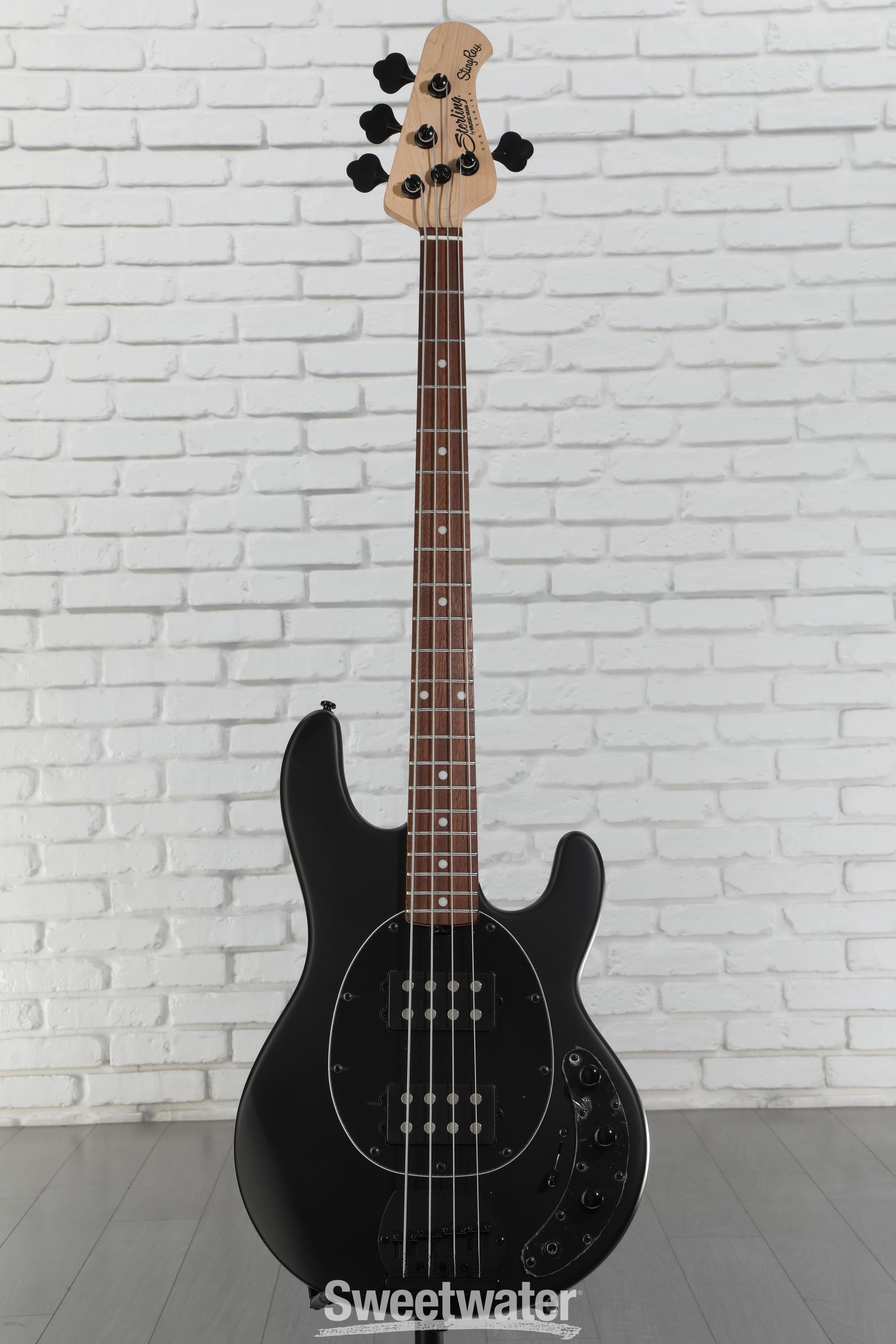 Sterling By Music Man StingRay RAY4HH Bass Guitar - Stealth