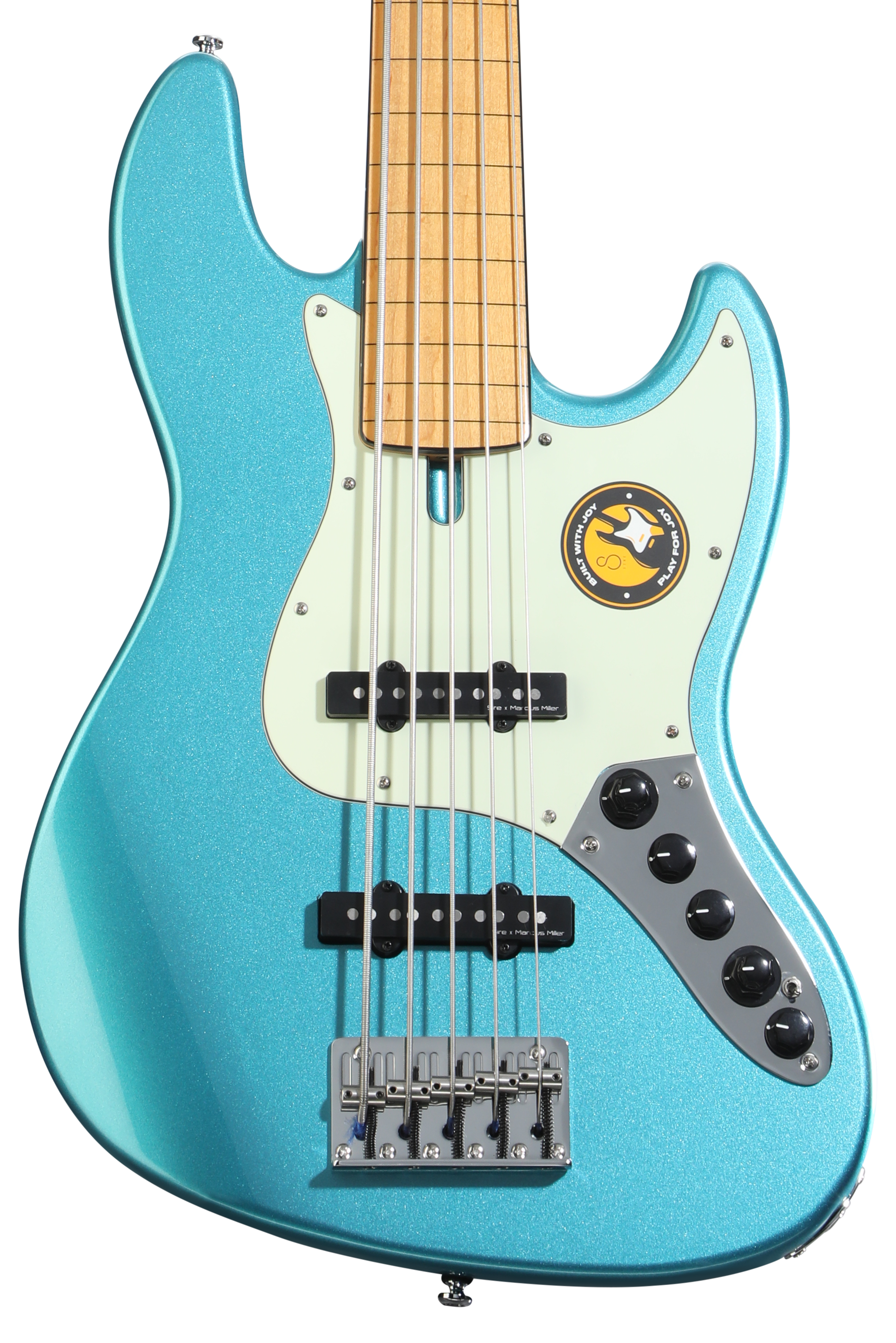 Sire V7 5弦 1st Gen（アルダー、アンティークホワイト） Sire Marcus Miller V7 Alder 5-string Bass Guitar - Antique White