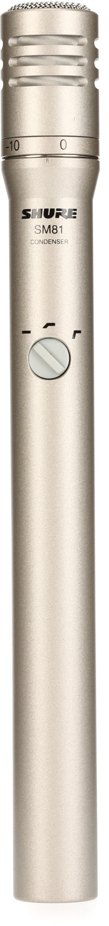 Bundled Item: Shure SM81 Small-diaphragm Condenser Microphone
