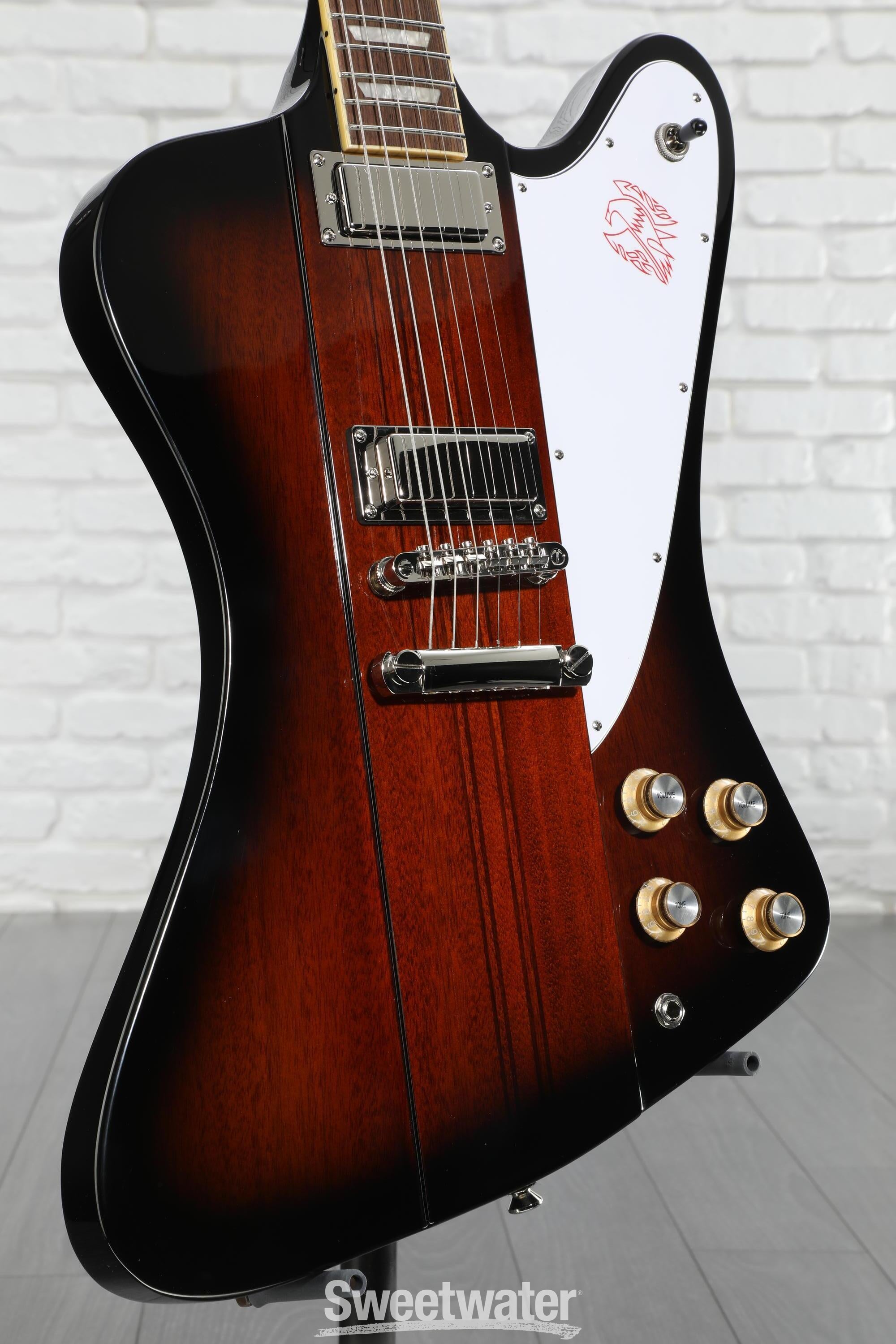 Epiphone Firebird Electric Guitar - Vintage Sunburst | Sweetwater