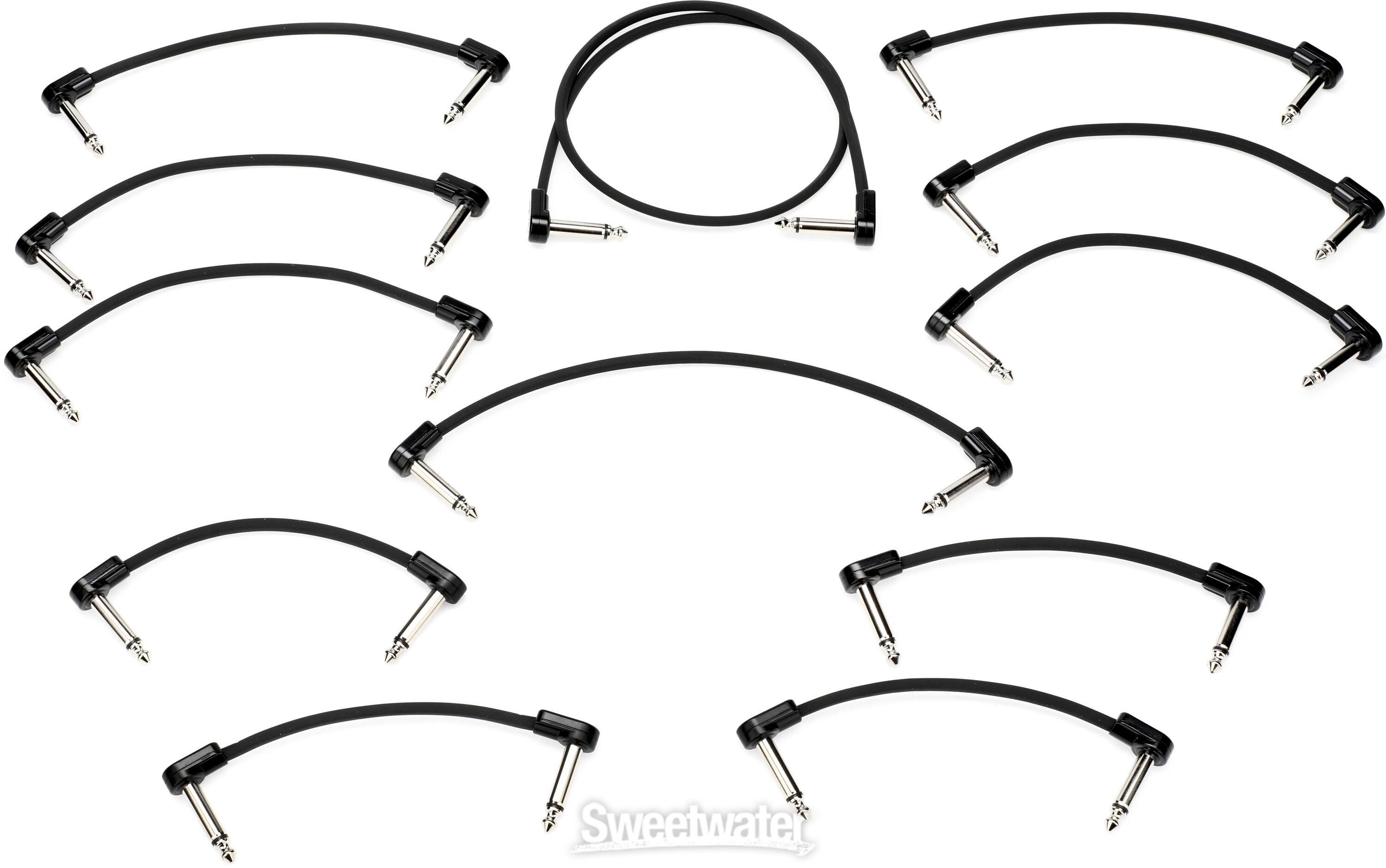 Fender Blockchain Patch Cable Kit - Right Angle to Right Angle