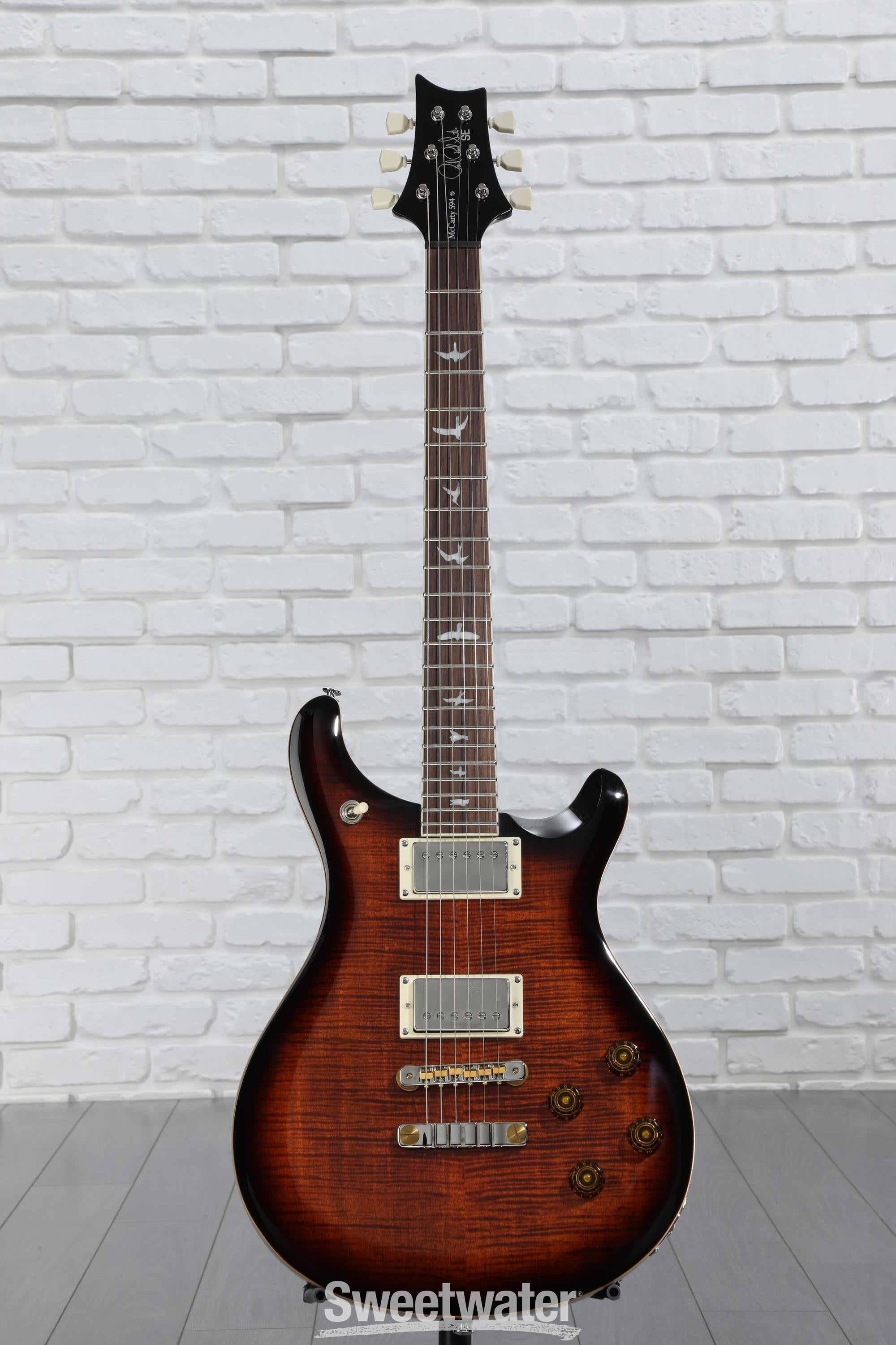 PRS Mccarty 594 se black gold burst 極美品 Prs SE McCarty 594 - black gold burst Double cut electric guitar