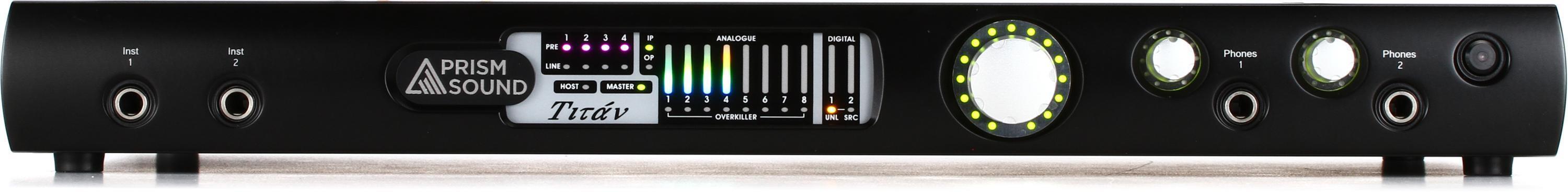 Prism Sound Titan 8-channel AD Converter | Sweetwater