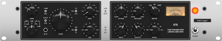 Behringer 676 Tube Preamplifier and Limiting Amplifier